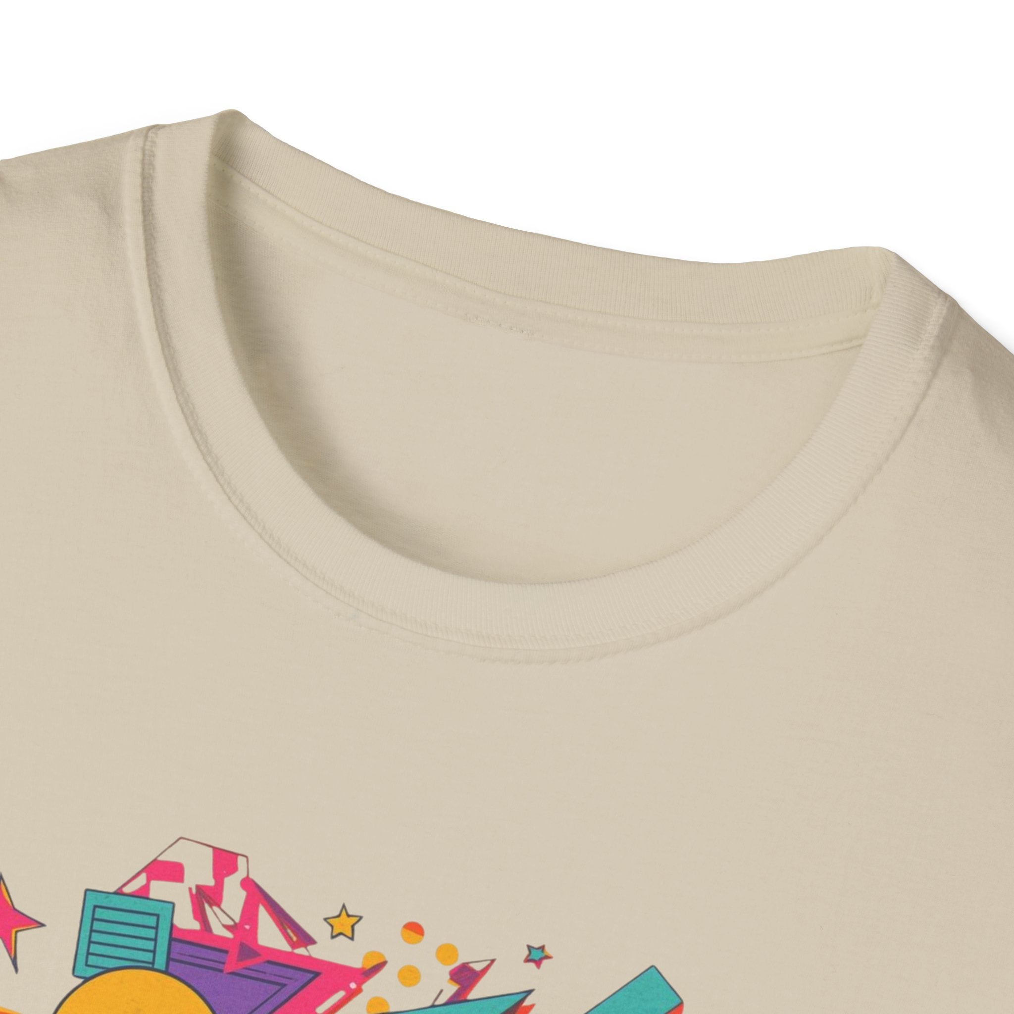 Dublin Retro Graphic T-Shirt — Bright 80s Style City Souvenir