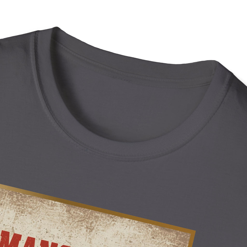 Manchester Mad For It T-Shirt — Vintage Football / City Pride Tee