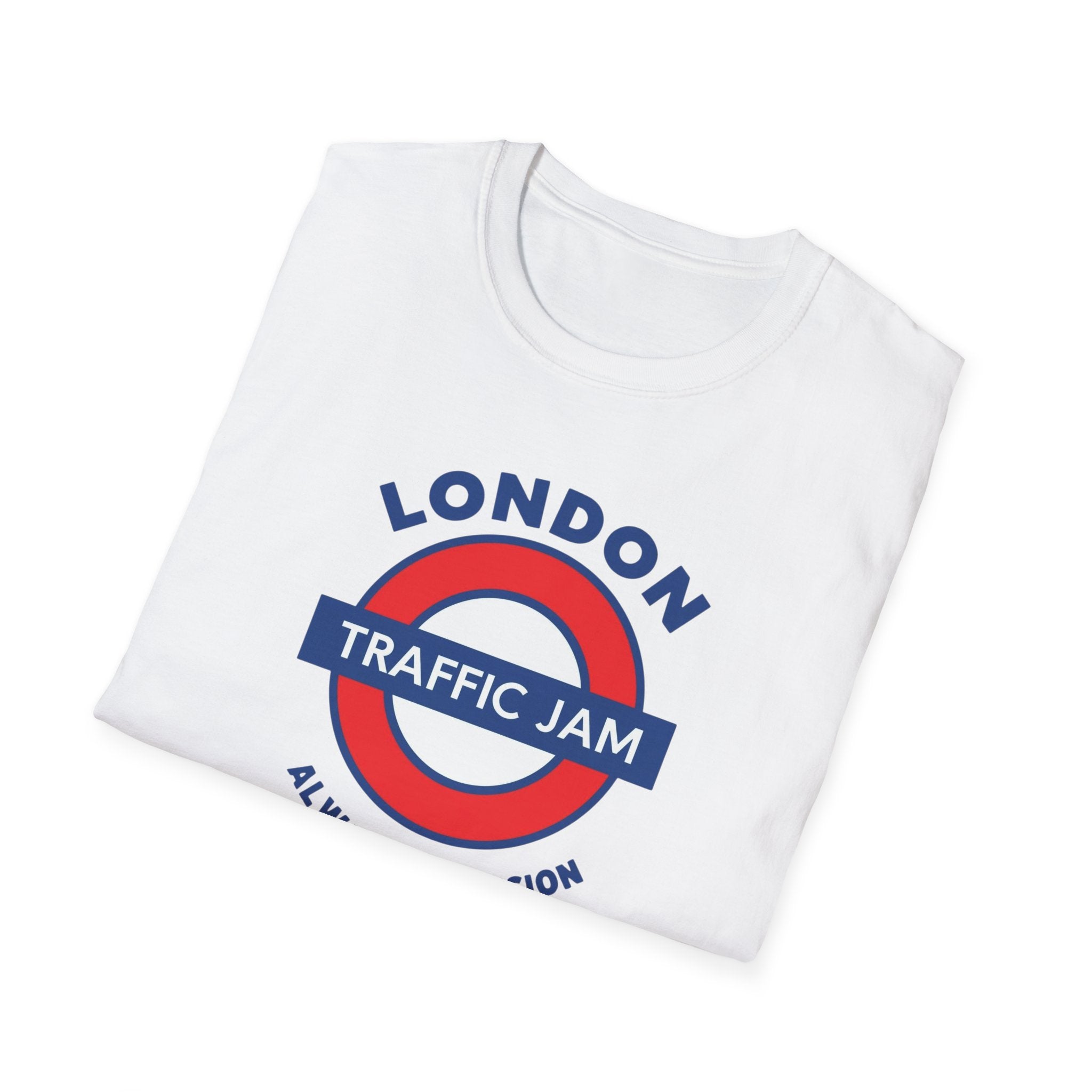T-Shirt — London 'Traffic Jam' Retro Tube Logo Tee