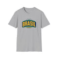 Brasil Retro Arch T-Shirt | Brazilian Flag Colors, Soccer Pride