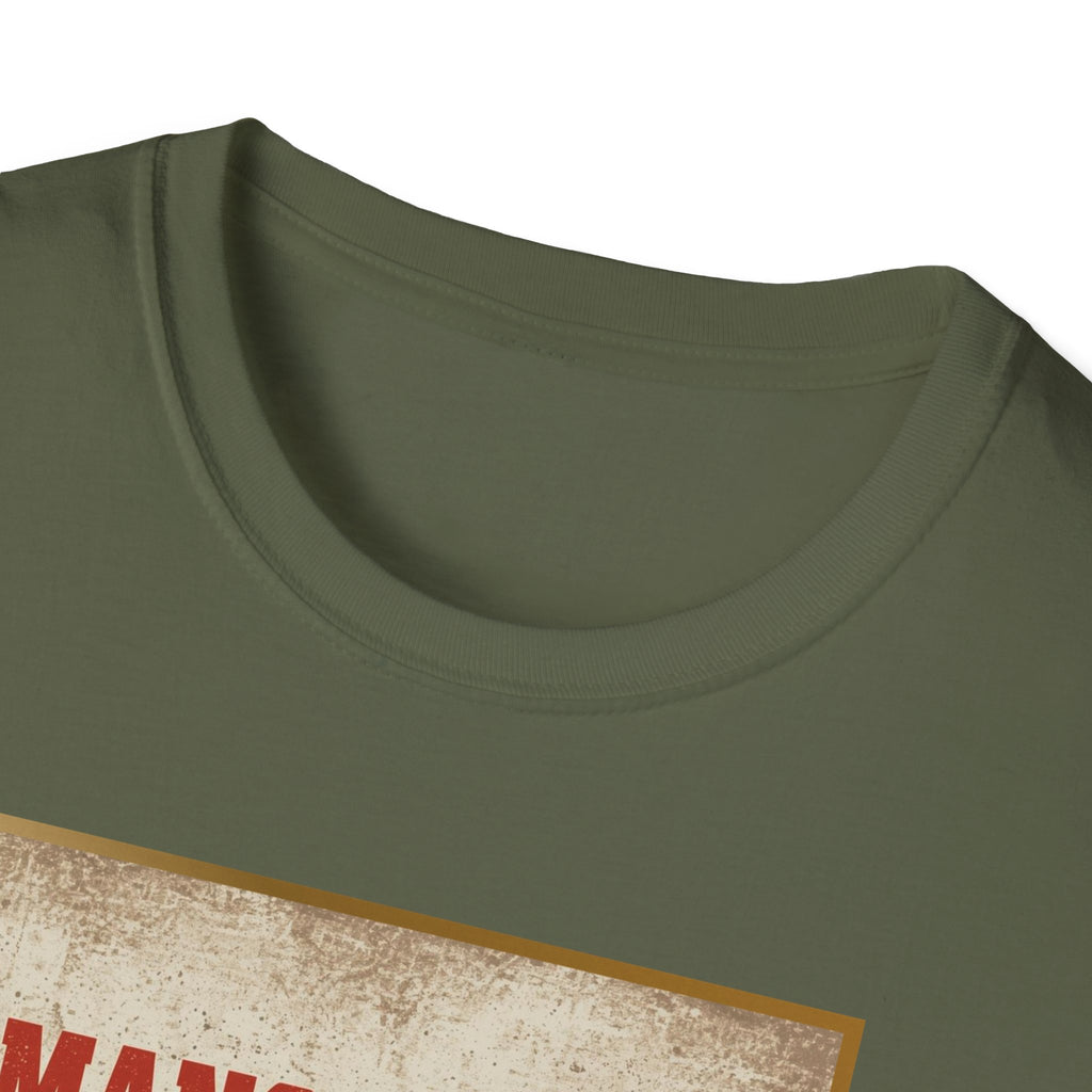 Manchester Mad For It T-Shirt — Vintage Football / City Pride Tee