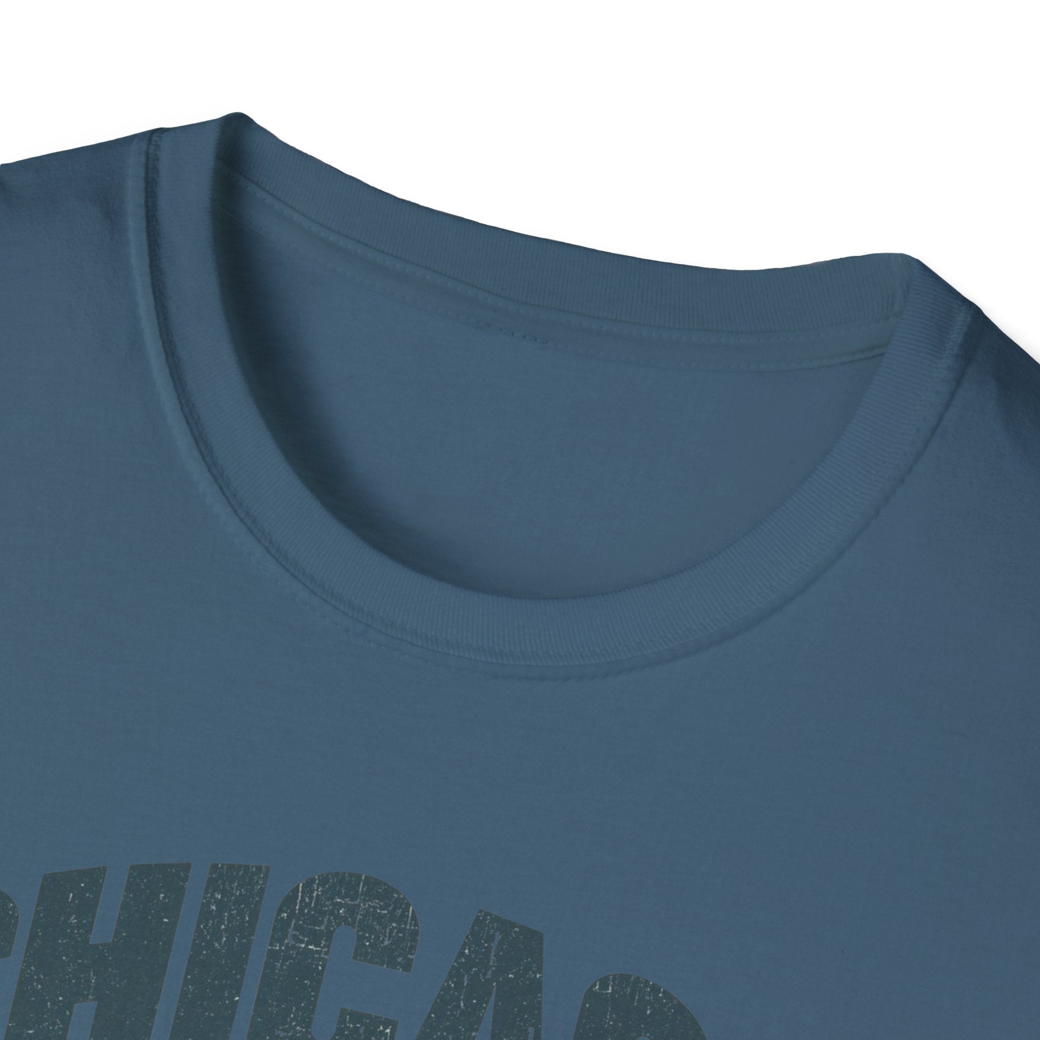 Chicago Skyline T-Shirt — Retro Sunset Cityscape Tee
