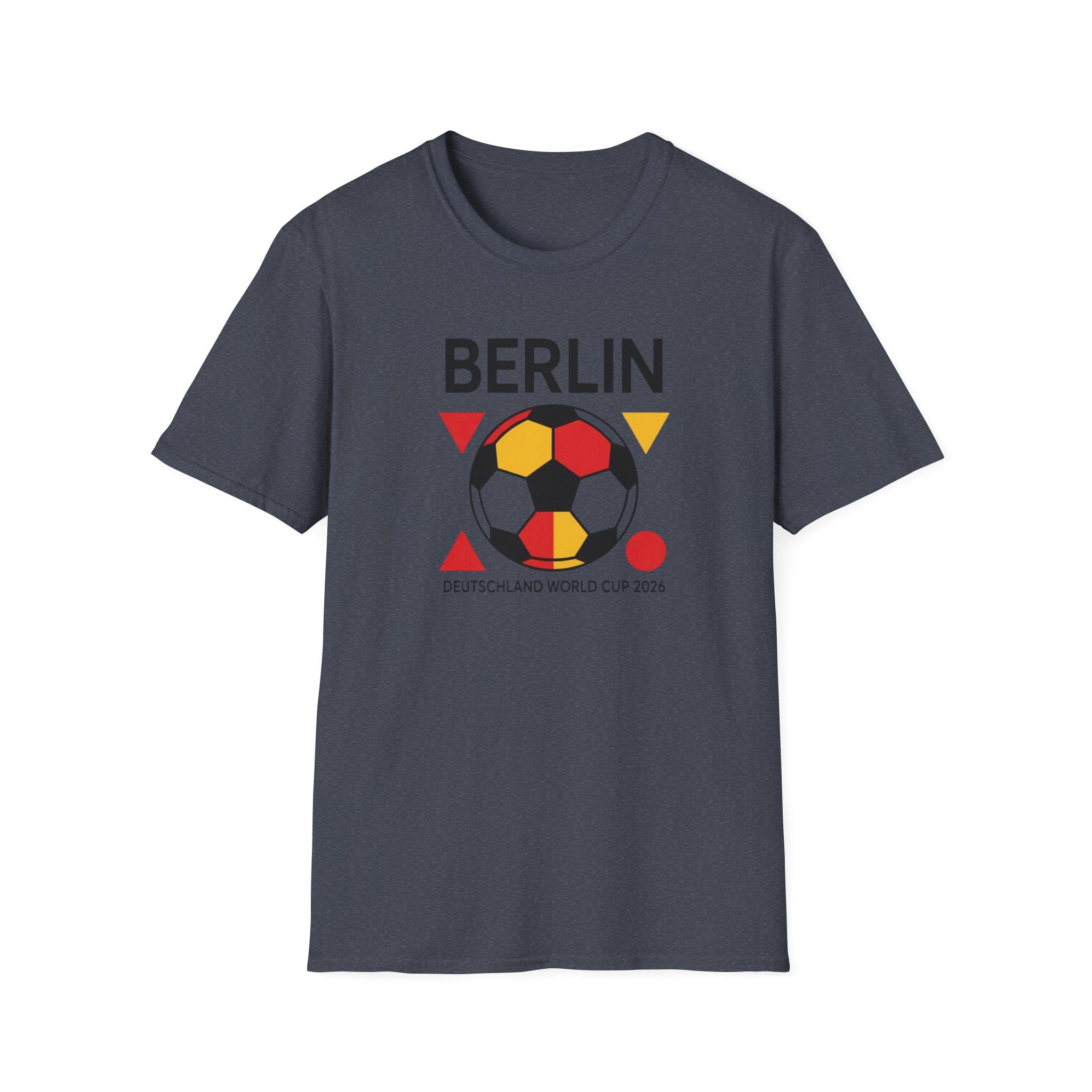 Berlin Soccer T‑Shirt — Deutschland World Cup 2026 Fan Tee