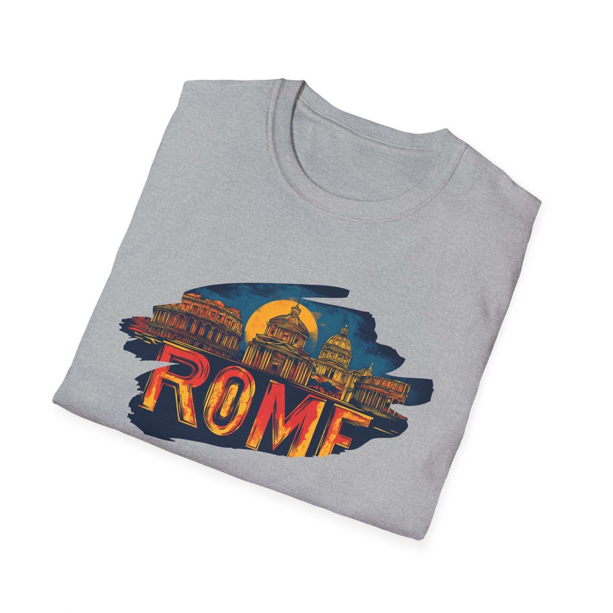 Rome skyline graphic T-Shirt | Rome travel cityscape tee