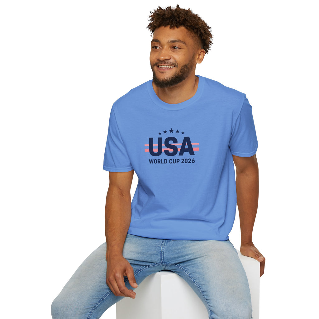 USA World Cup 2026 T‑Shirt — Patriotic Soccer Fan Tee