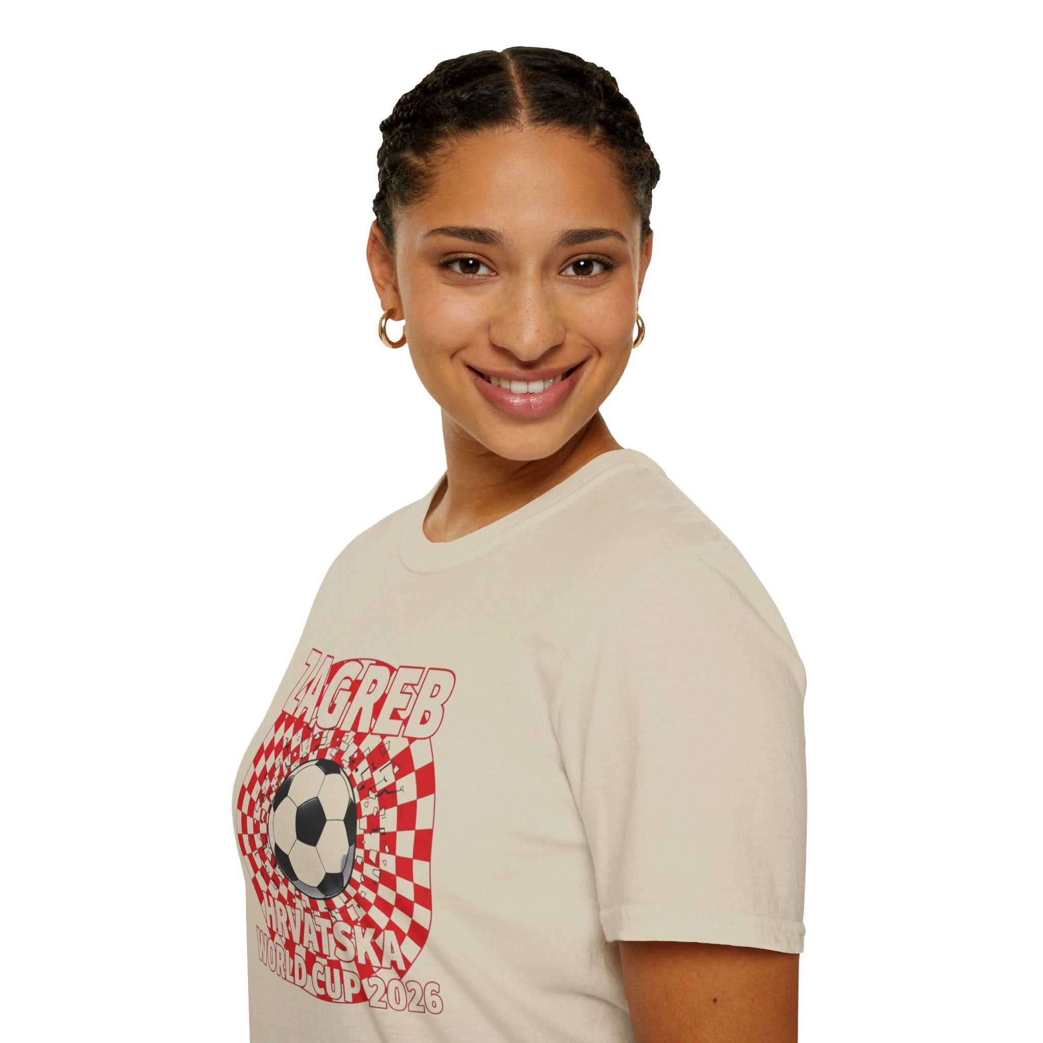 Zagreb Croatia World Cup 2026 Soccer T-Shirt