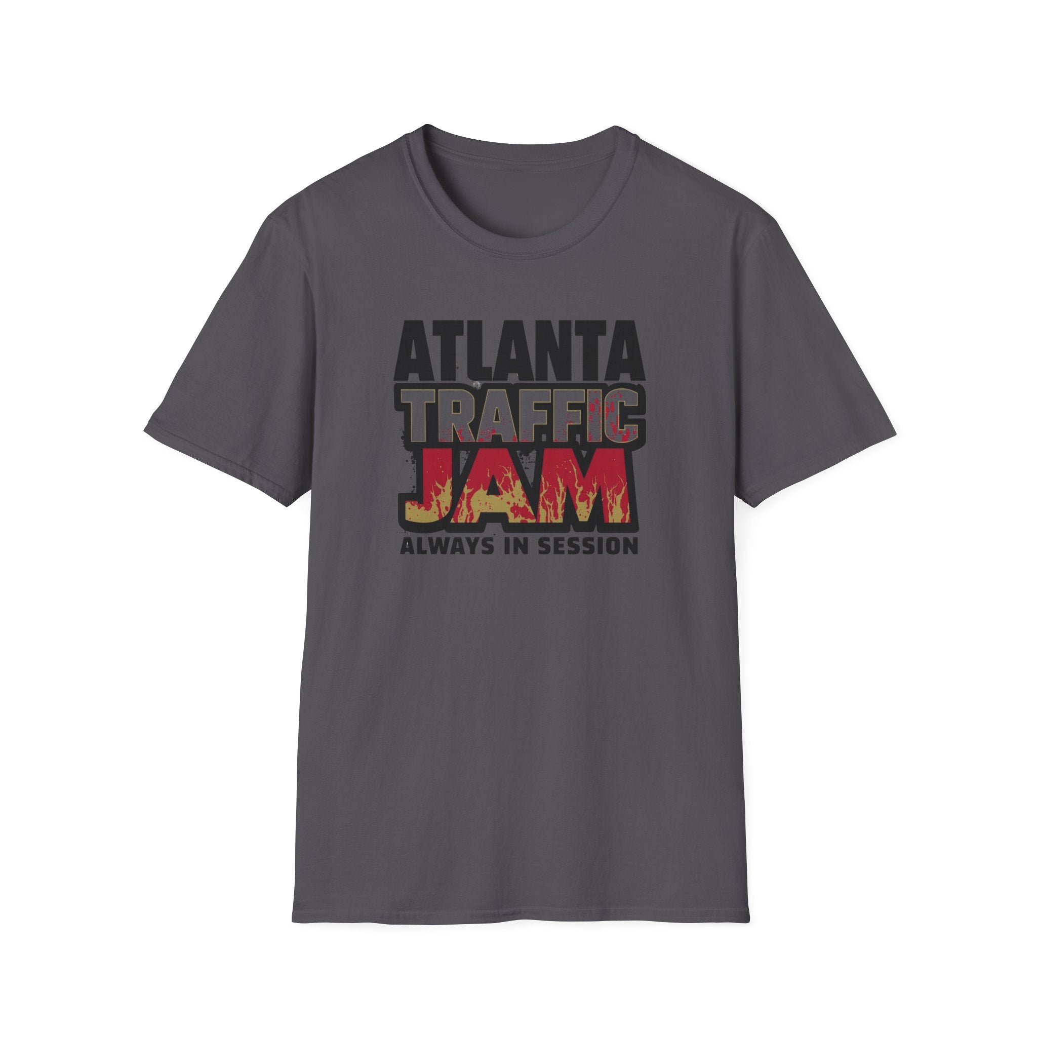 Atlanta Traffic Jam T-Shirt — “Always in Session” Funny City Travel Tee