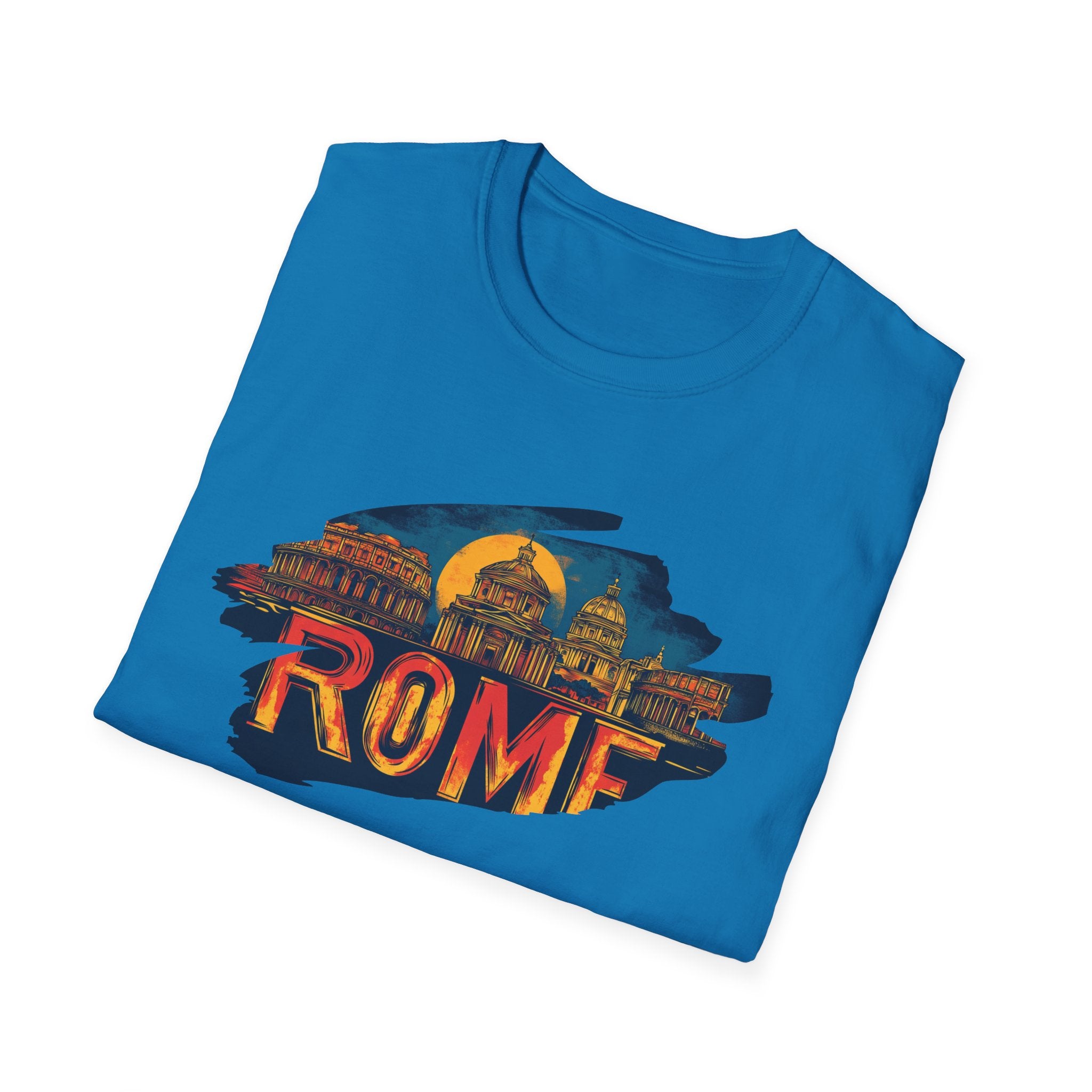 Rome skyline graphic T-Shirt | Rome travel cityscape tee