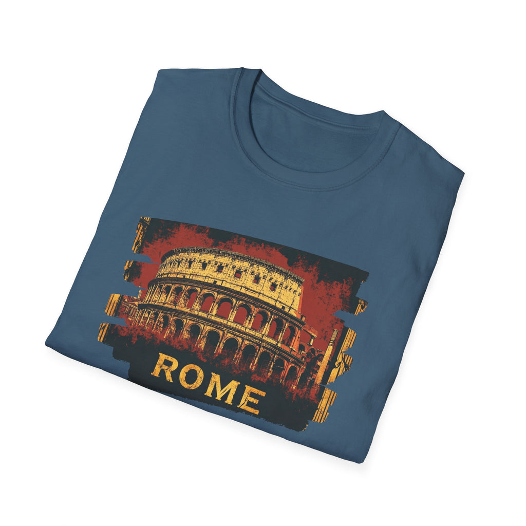 Colosseum Rome graphic T-Shirt | Vintage Roman Landmark travel tee