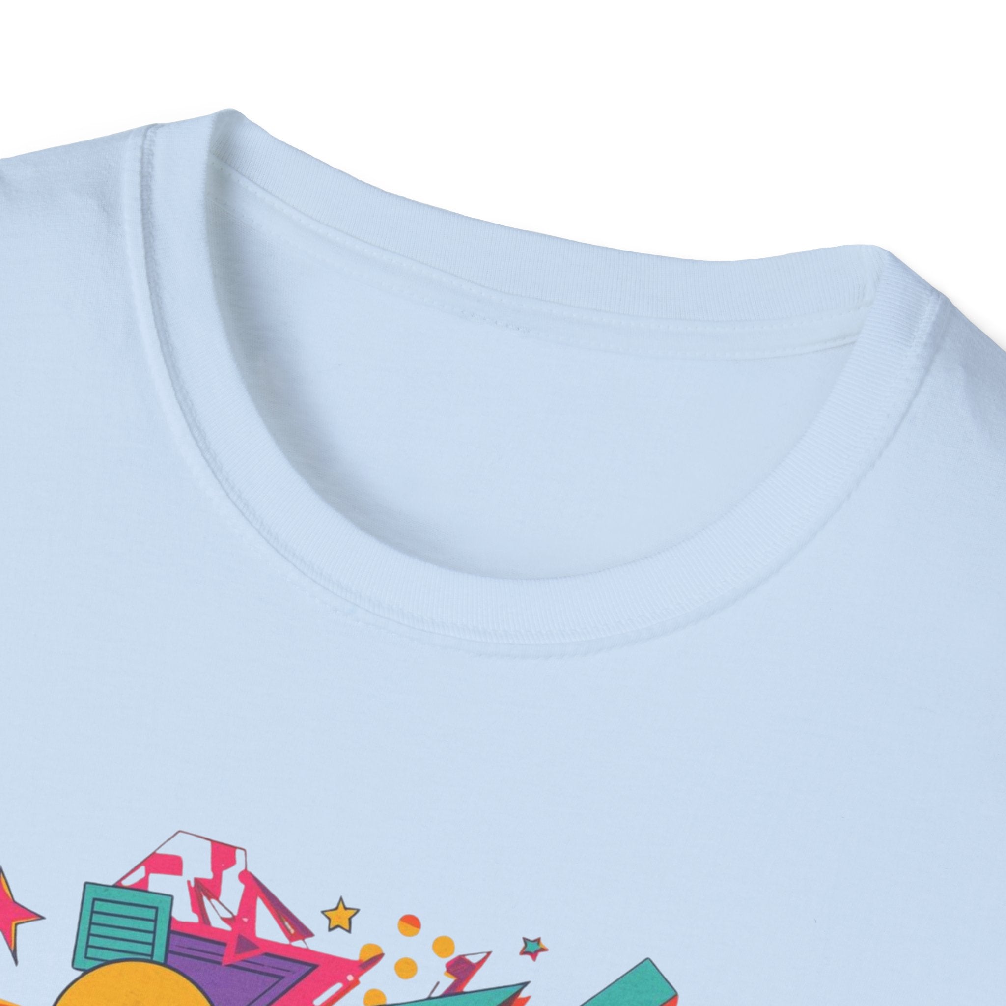 Dublin Retro Graphic T-Shirt — Bright 80s Style City Souvenir