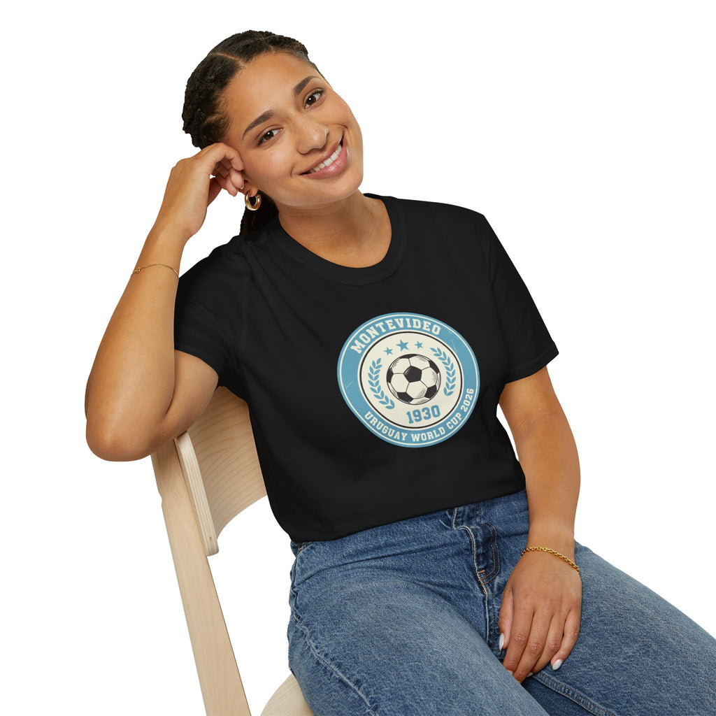 Montevideo 1930 Soccer Crest T-Shirt
