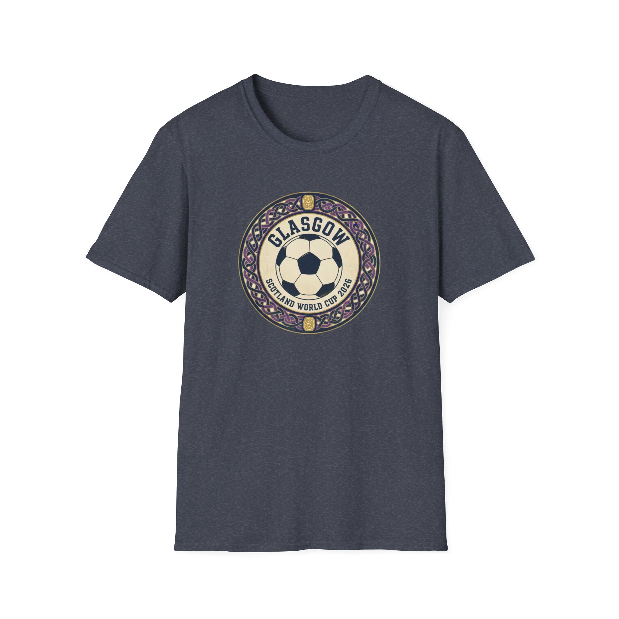 Glasgow Vintage Soccer Badge T-Shirt