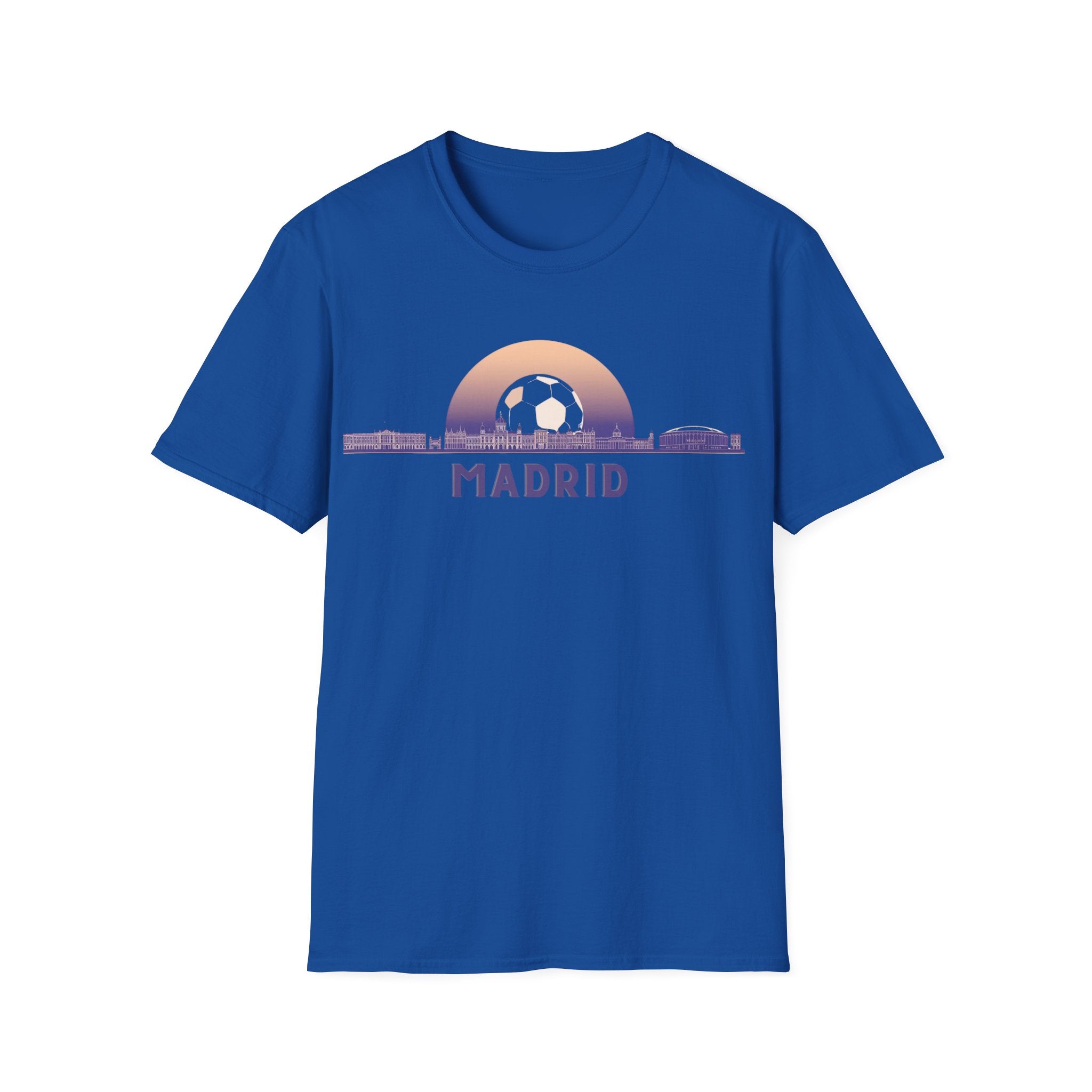 Madrid skyline sunset T-Shirt | Madrid city silhouette tee