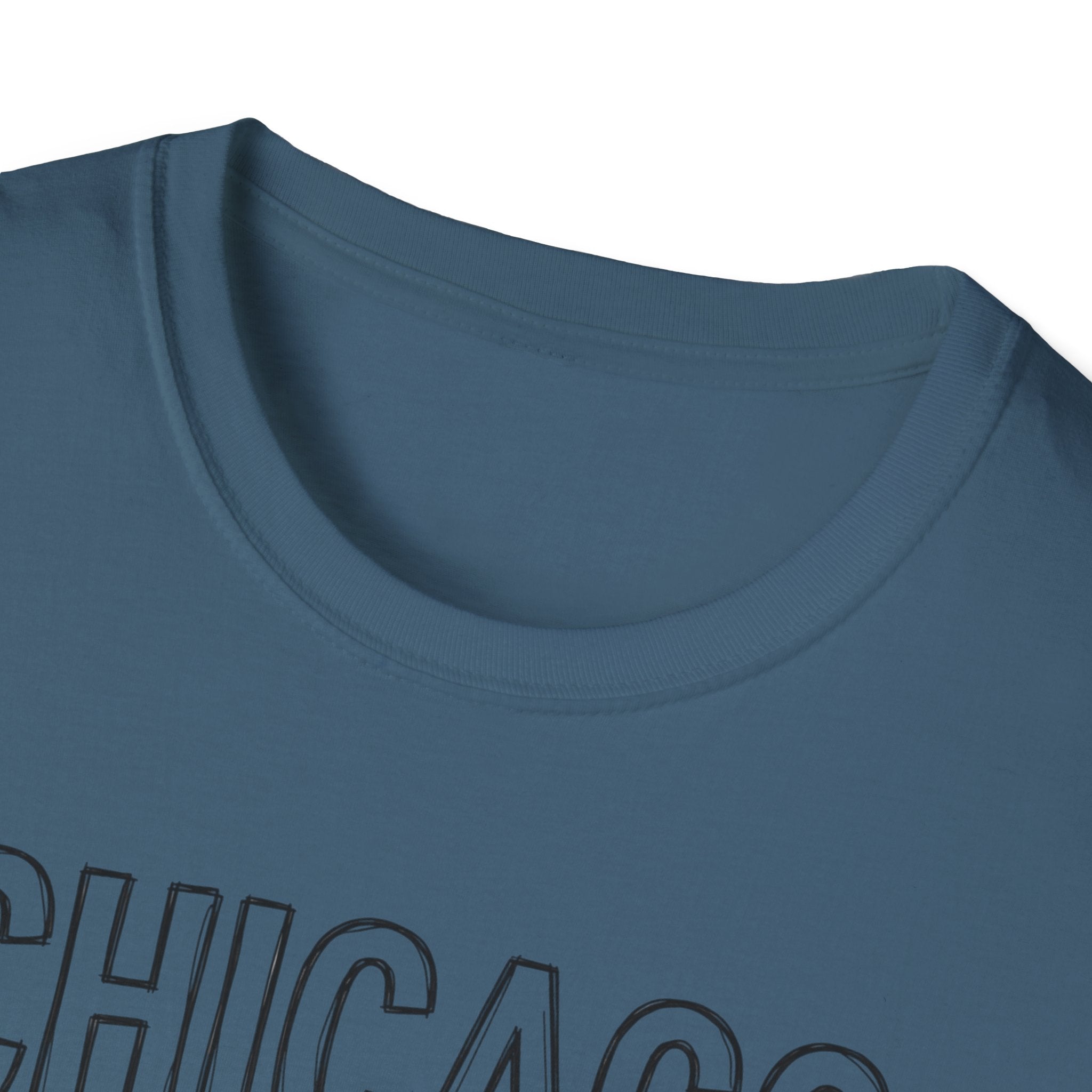 Chicago "City of Broad Shoulders" T-Shirt — Est. 1837 Vintage City Tee