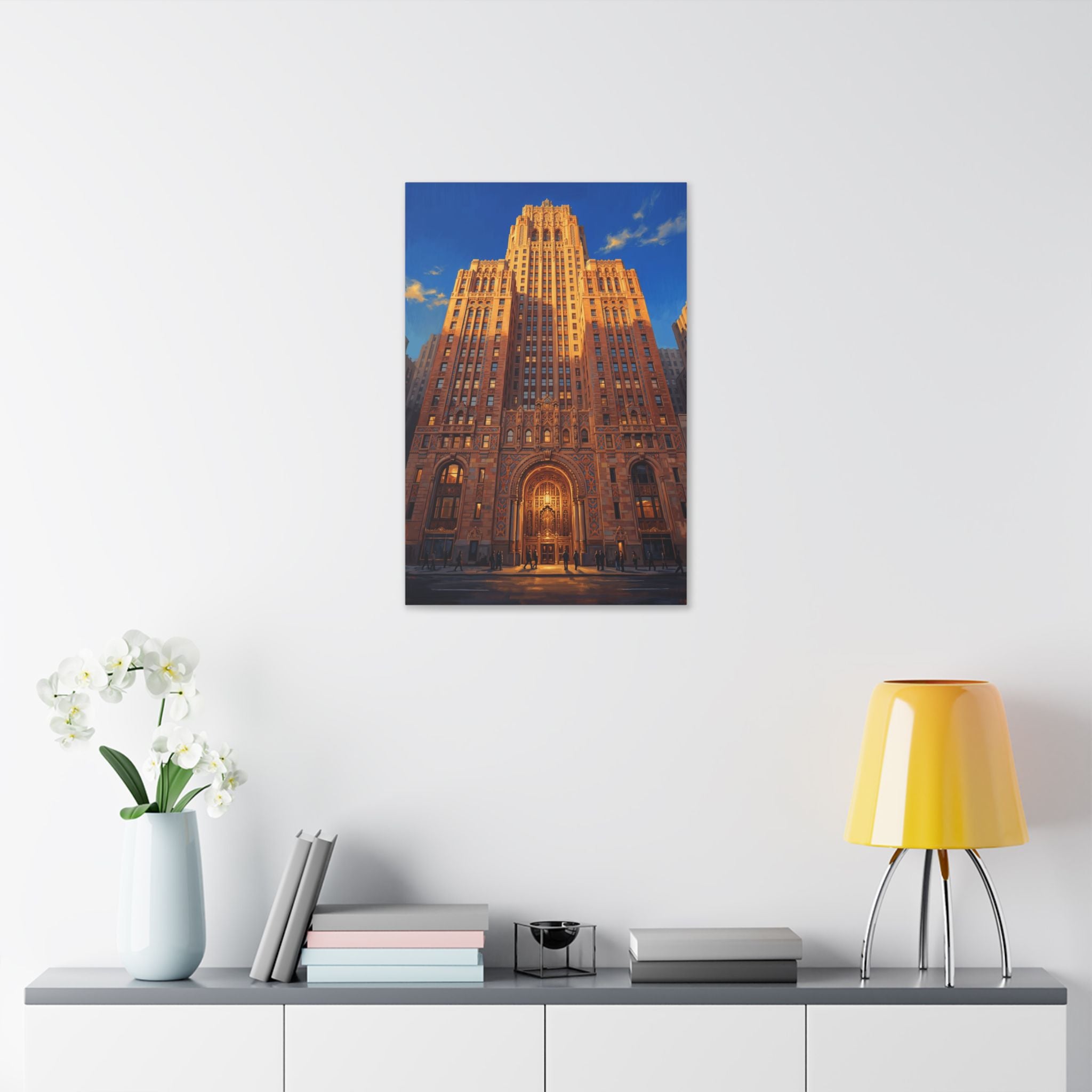 Detroit Guardian Building — Stretched Canvas Wall Art