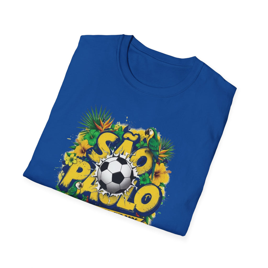 São Paulo Soccer T-Shirt – Brazil World Cup 2026 Football Tee