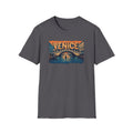 Venice Vintage Canal Poster T-Shirt | Gondola Bridge Italy Travel Tee
