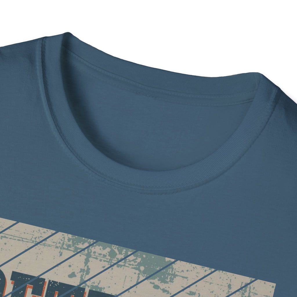 Detroit Hustle T-Shirt — Vintage Distressed Motor City Tee