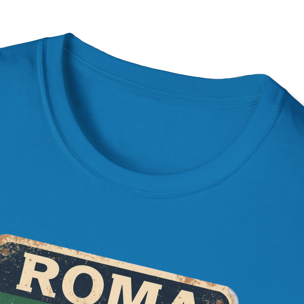 Roma Vintage Italy T-Shirt — "Honk If You Like Silence" Retro Rome Tee