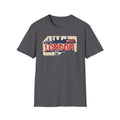 London Vintage Sign T-Shirt | Skyline, Union Jack Bus