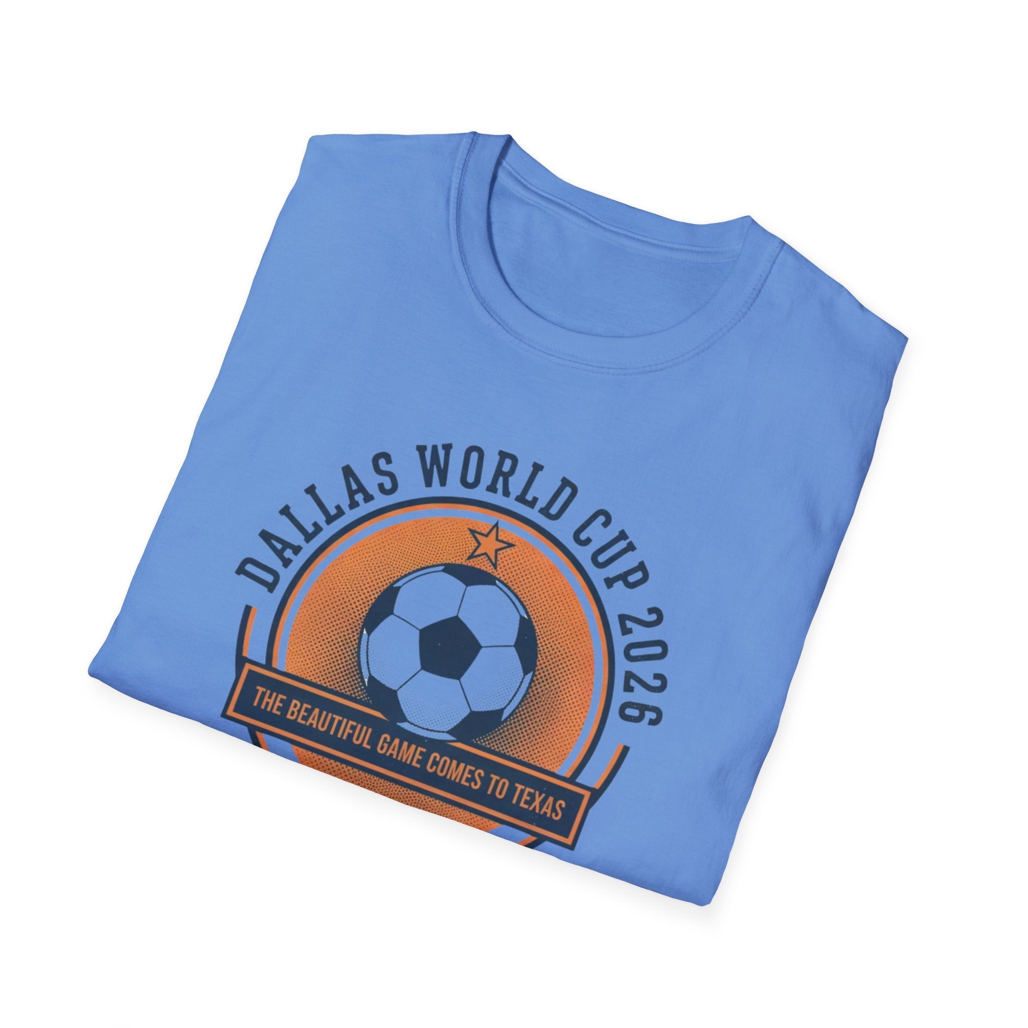 Dallas World Cup 2026 Soccer T-Shirt — "The Beautiful Game Comes to Texas"