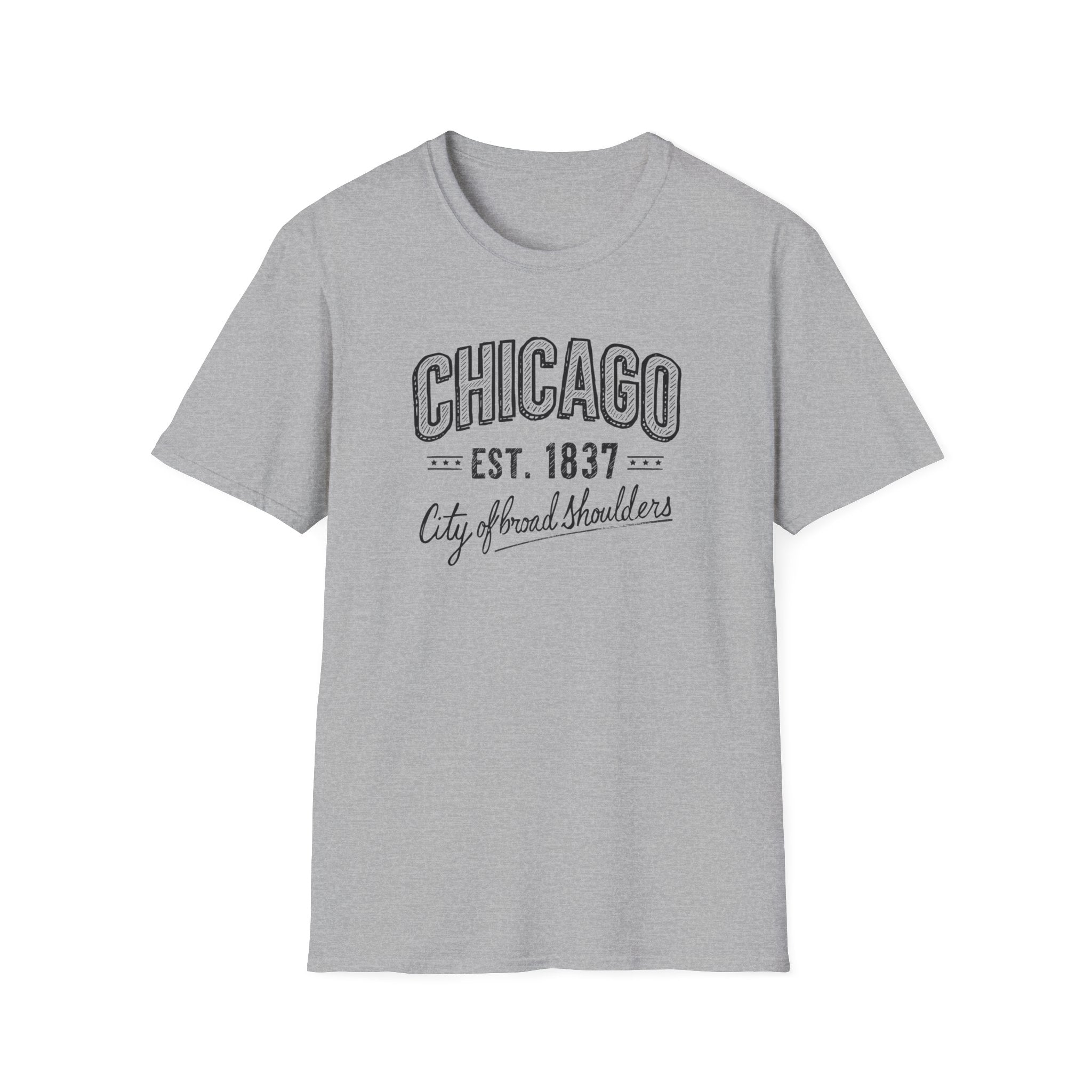Chicago EST. 1837 Vintage City Tee