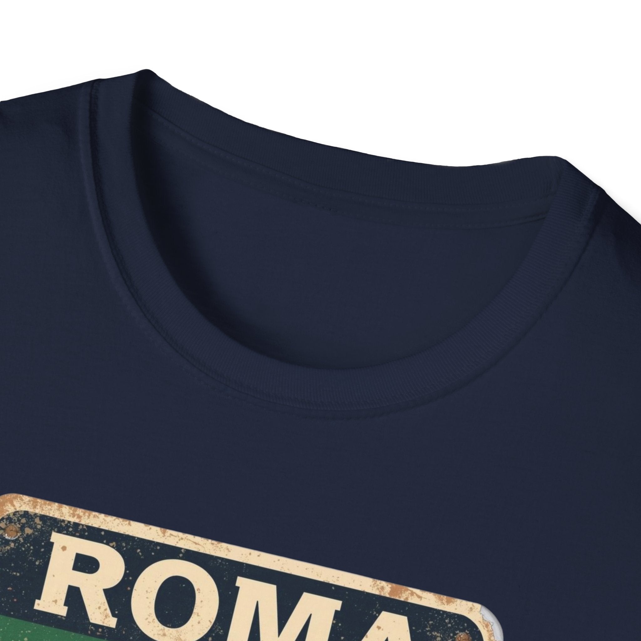 Roma Vintage Italy T-Shirt — "Honk If You Like Silence" Retro Rome Tee