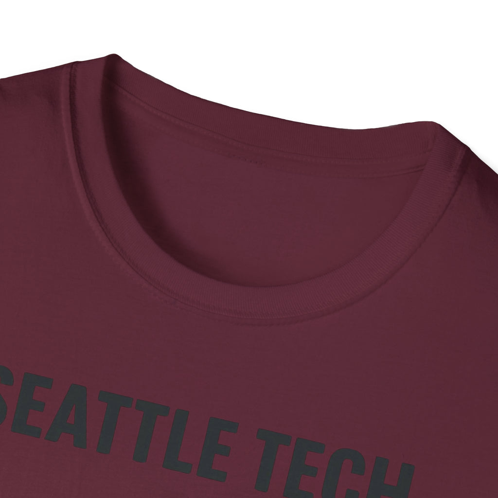 Seattle Tech T-Shirt — "Served Byte Sized" Coffee Cup Design
