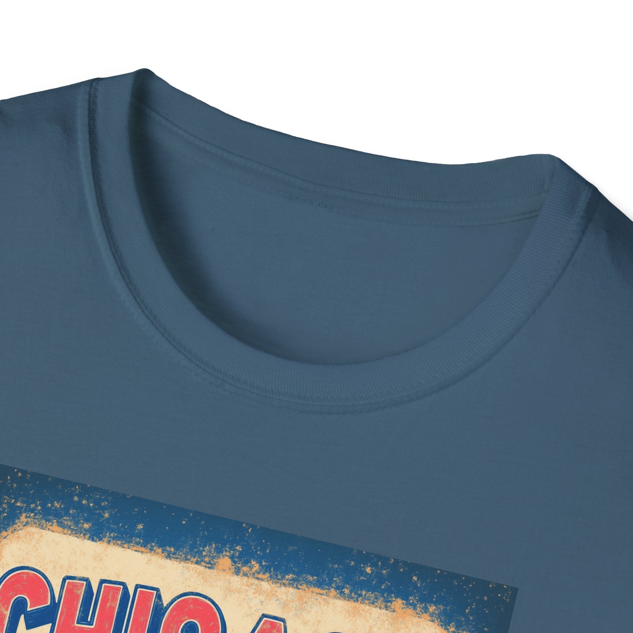 Chicago Retro Skyline T-Shirt | Vintage City Typography