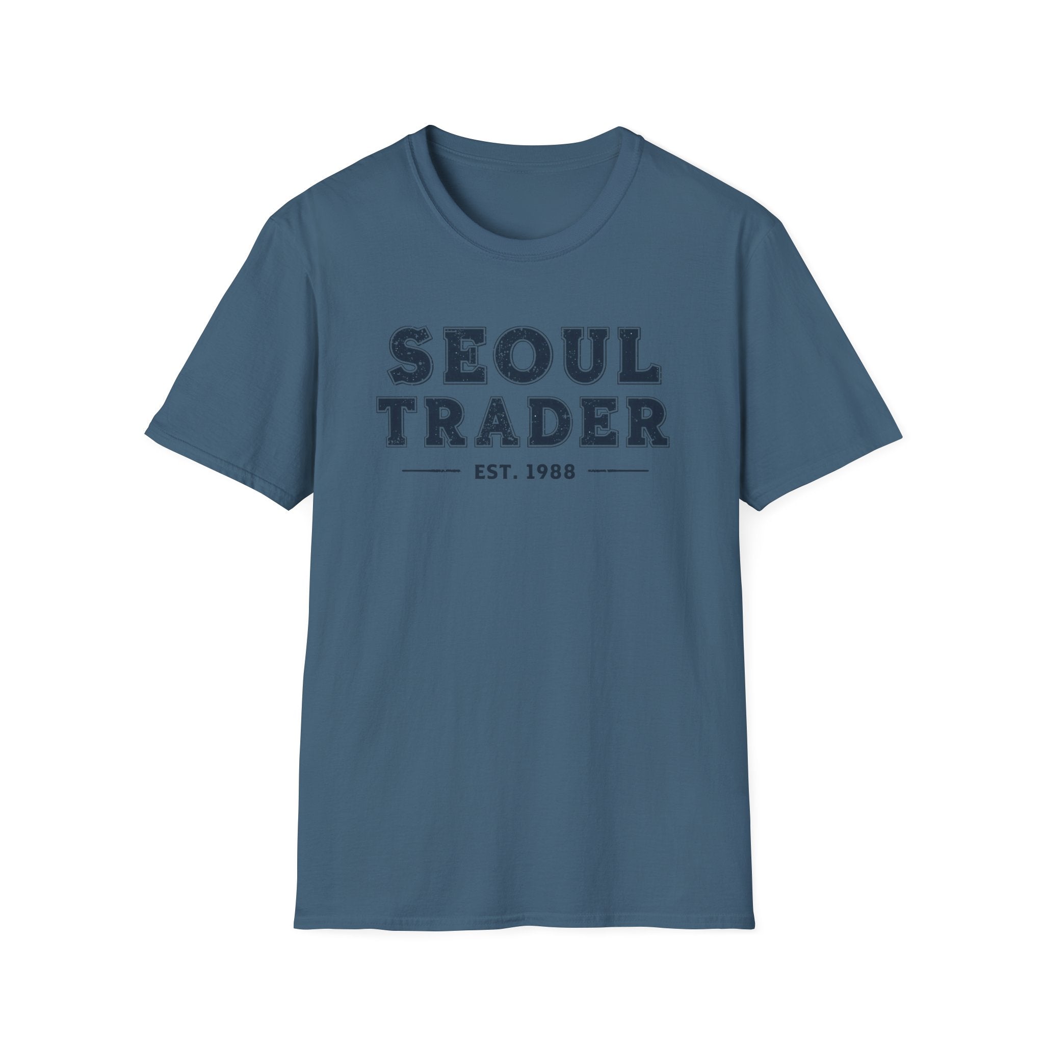 Seoul Trader T-Shirt – Vintage Collegiate 'EST. 1988' Seoul Graphic Tee