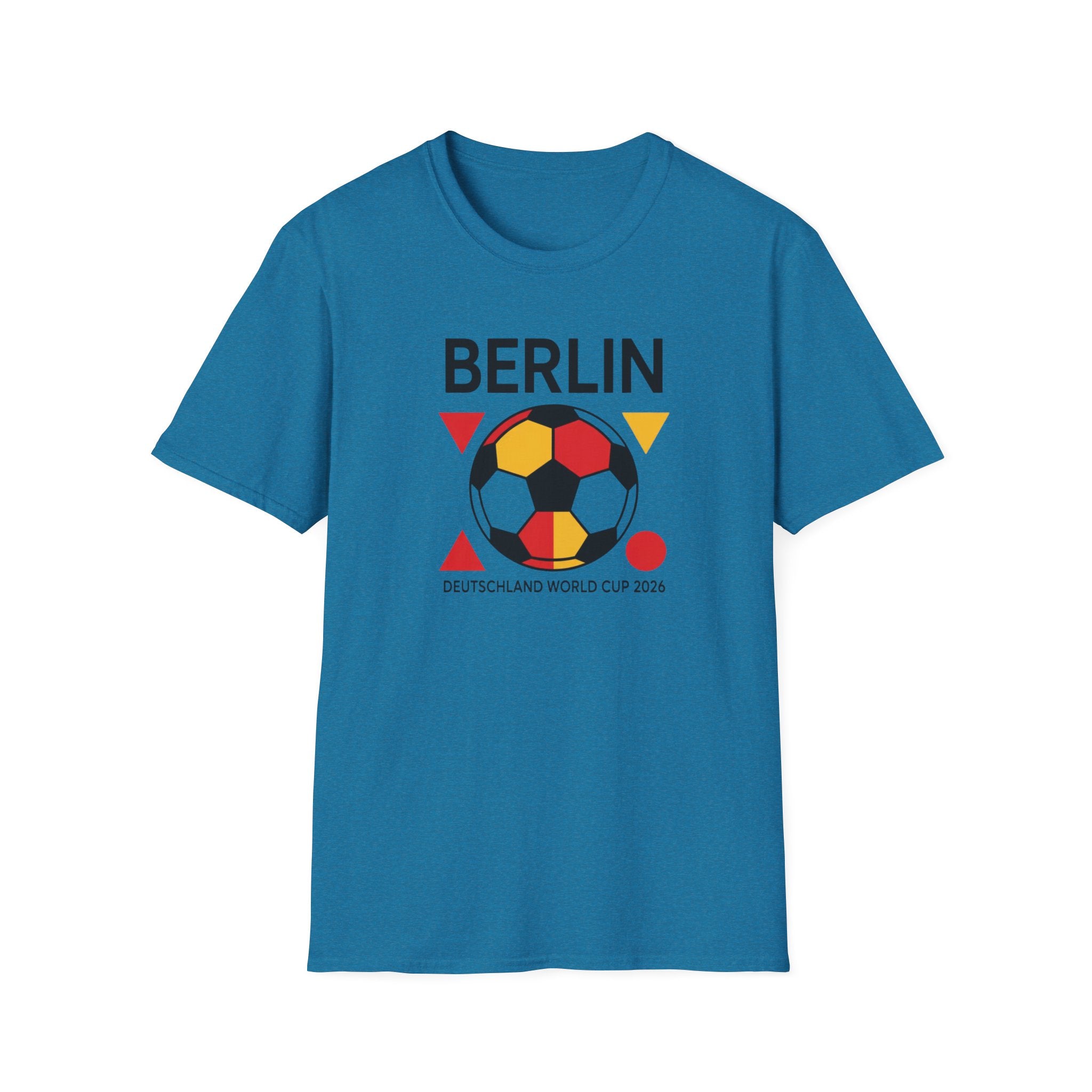Berlin Soccer T‑Shirt — Deutschland World Cup 2026 Fan Tee