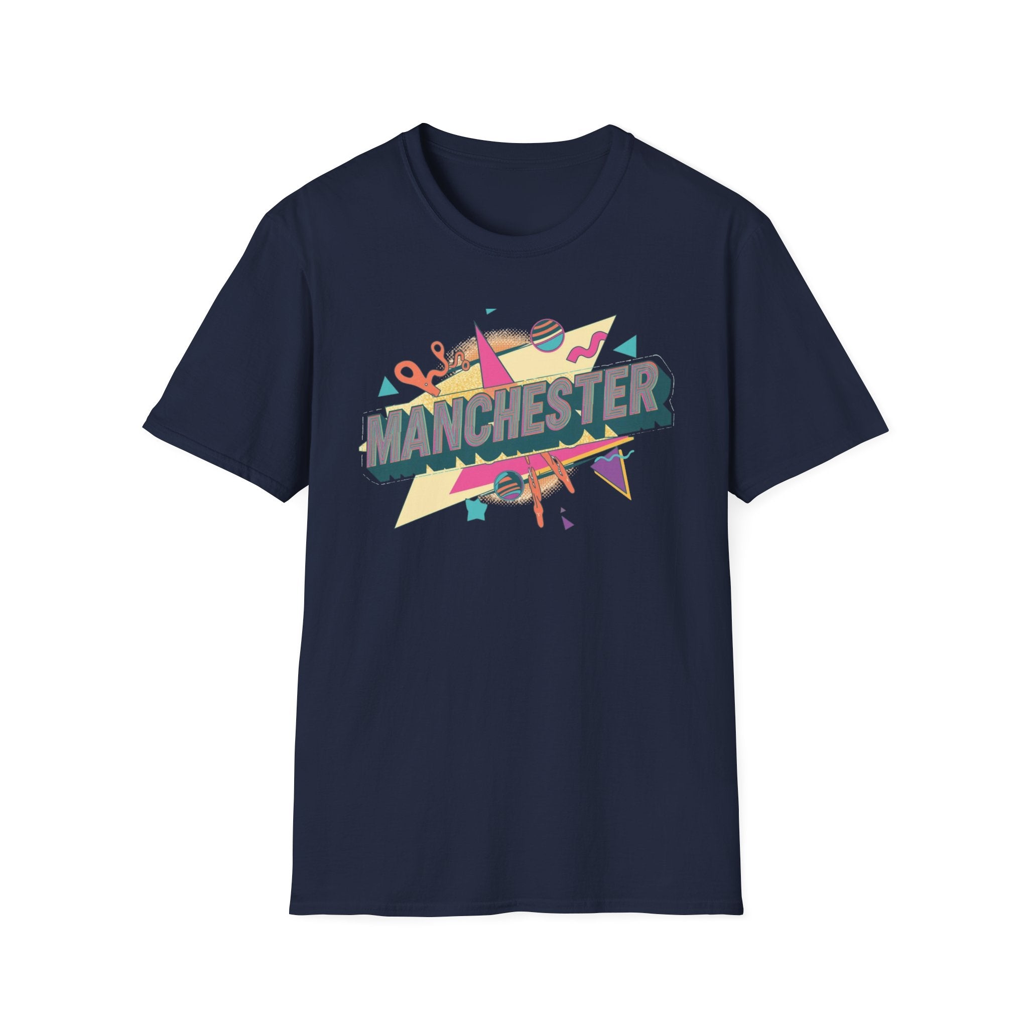 Manchester Retro Graphic T-Shirt