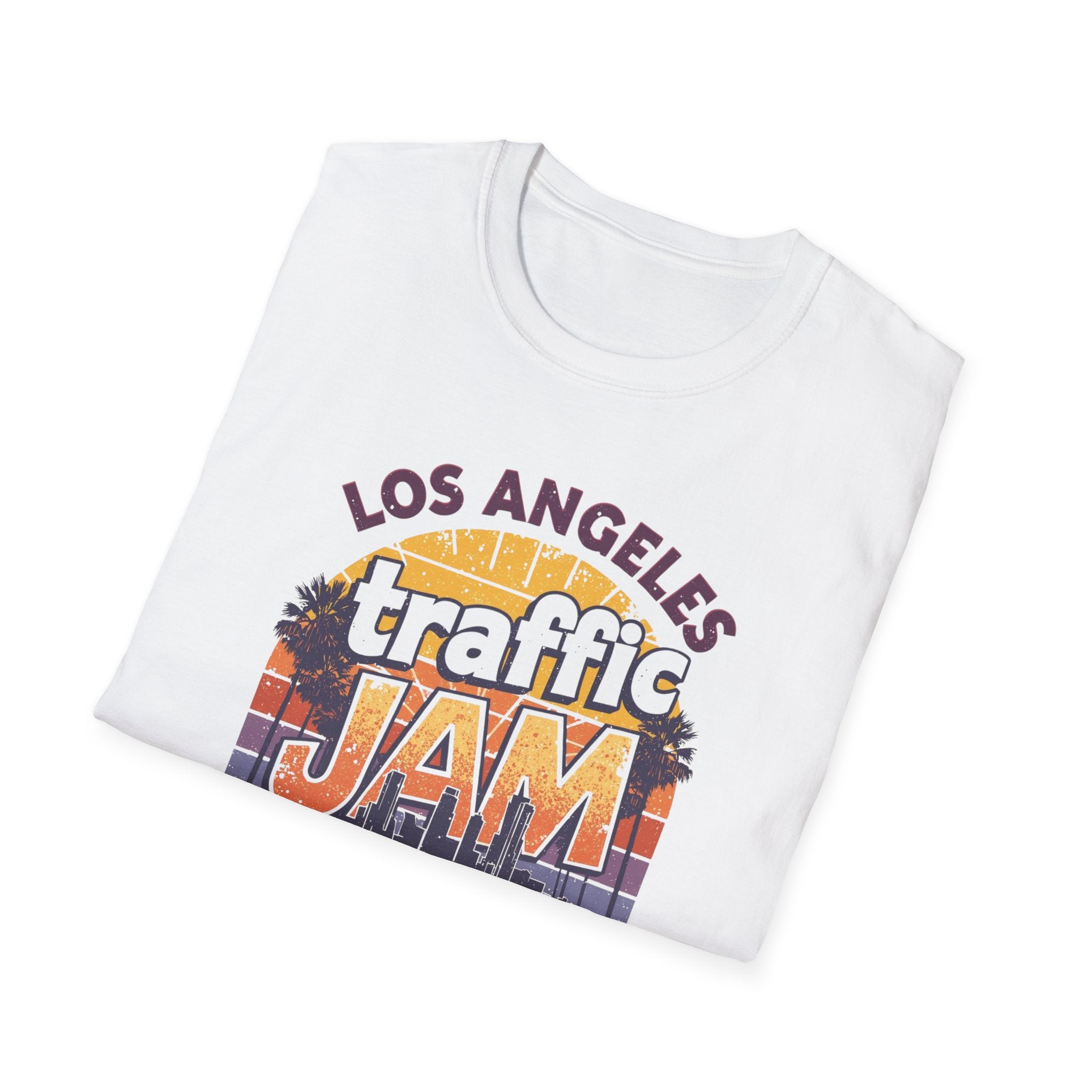 Los Angeles Traffic Jam T-Shirt — Retro 'Always in Session' CA City Tee
