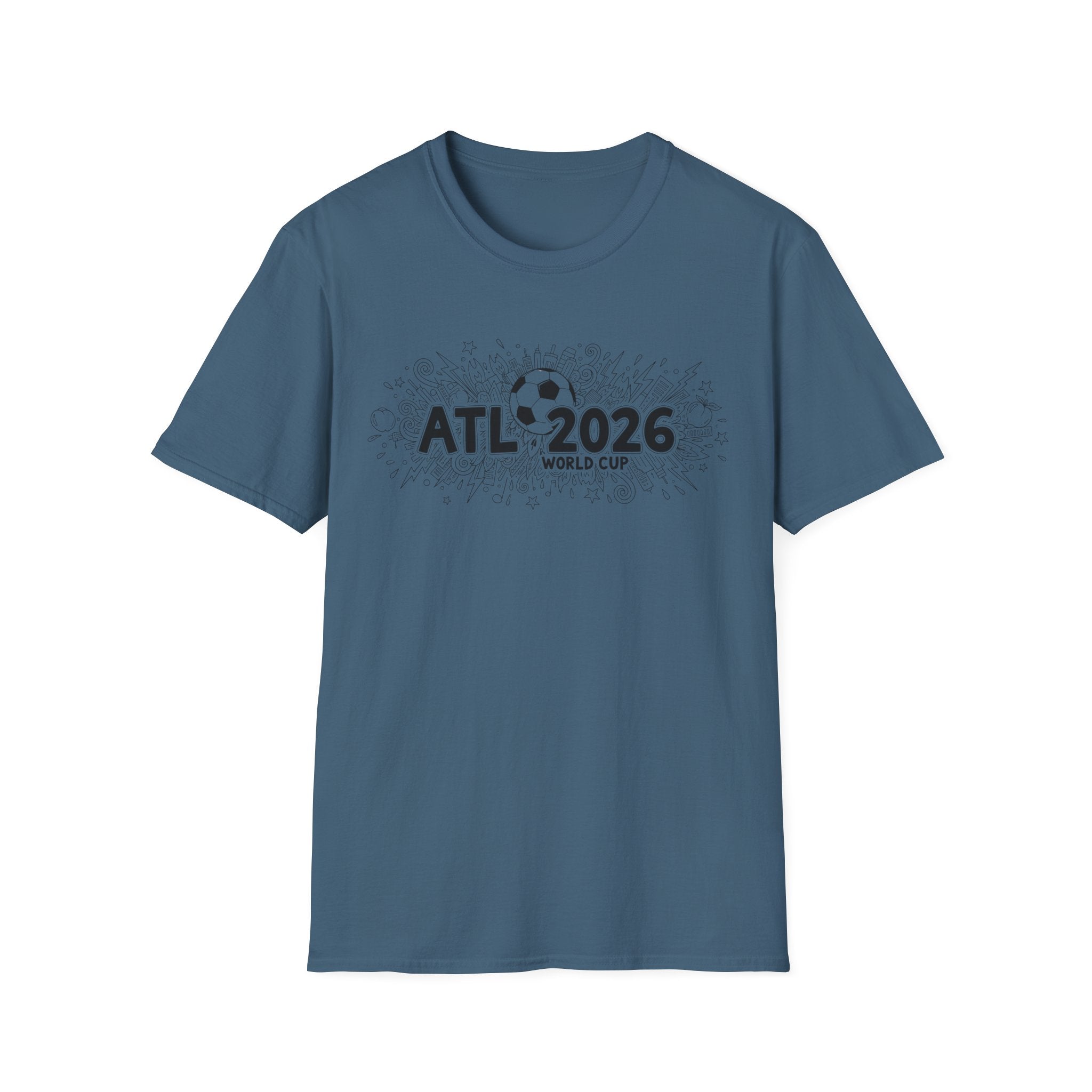ATL 2026 World Cup T-Shirt — Atlanta Soccer Fan Tee