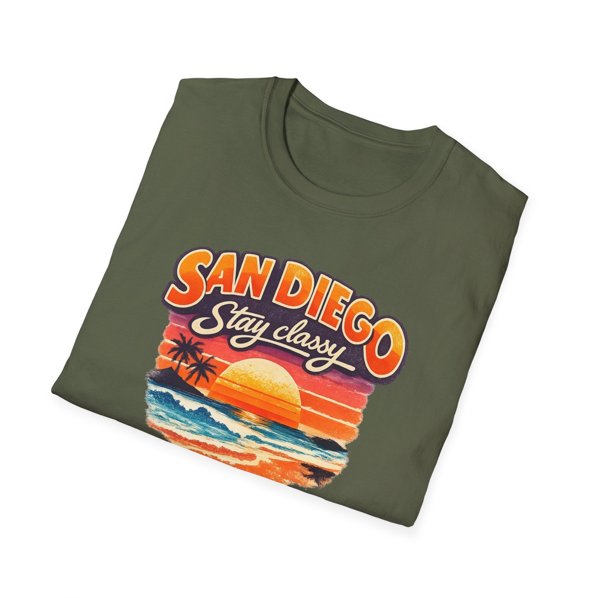 San Diego Stay Classy Sunset T-Shirt