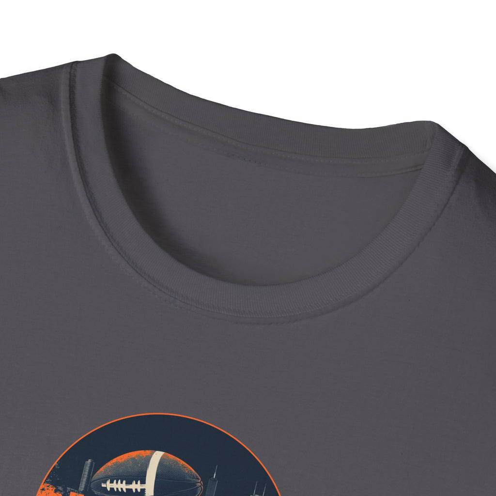 Chicago Skyline Circle t-shirt | Cityscape Retro Chicago Tee