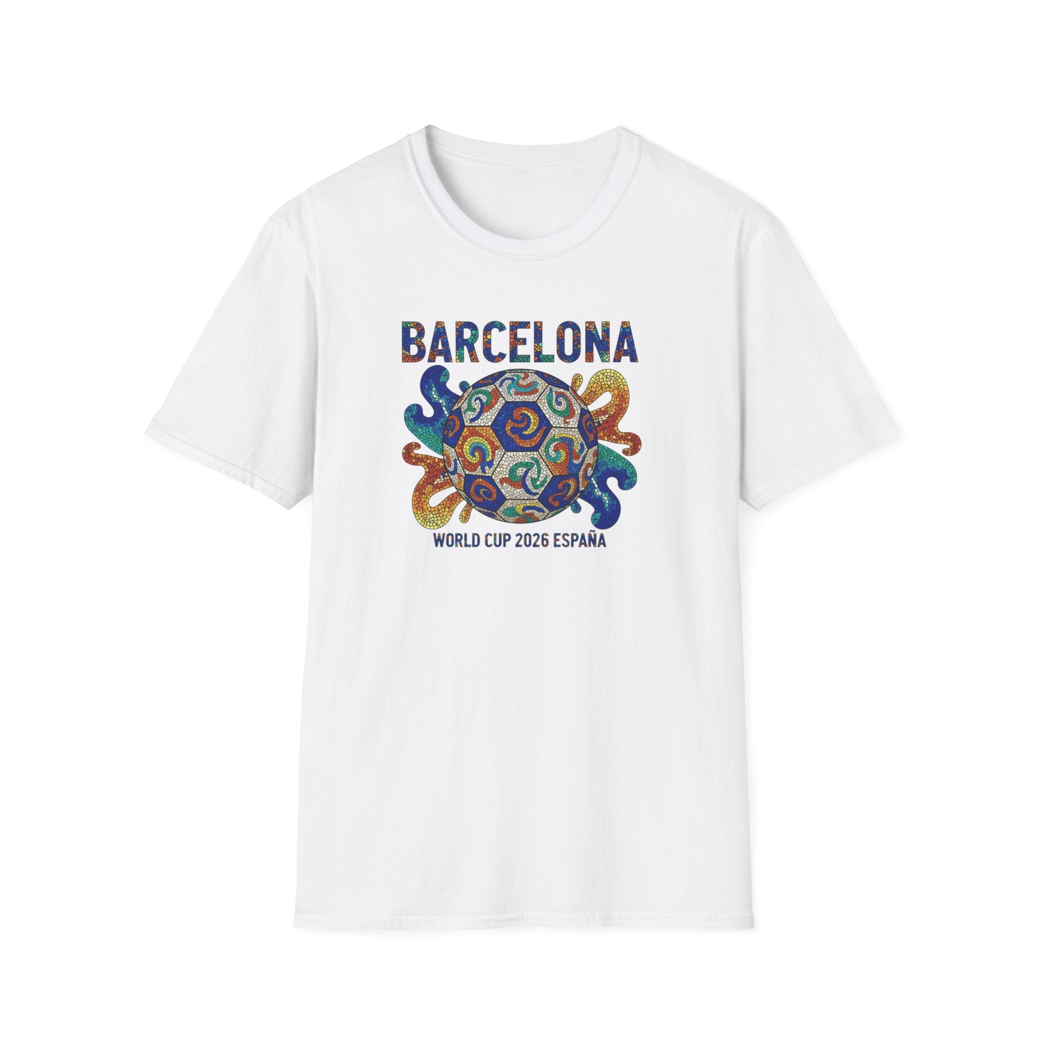 Barcelona Octopus T-Shirt — World Cup España 2026 Soccer Fan Tee