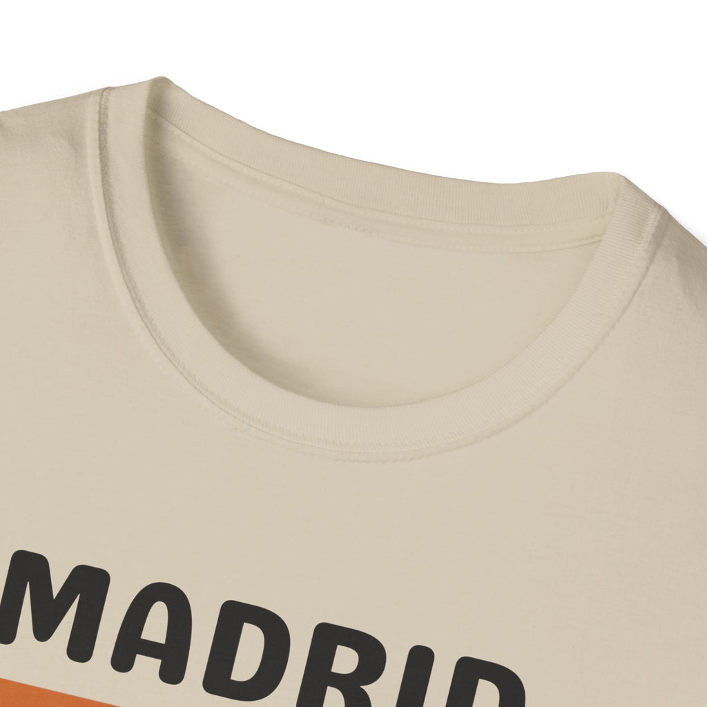 Madrid Retro Stripes T-Shirt | Vintage City Graphic