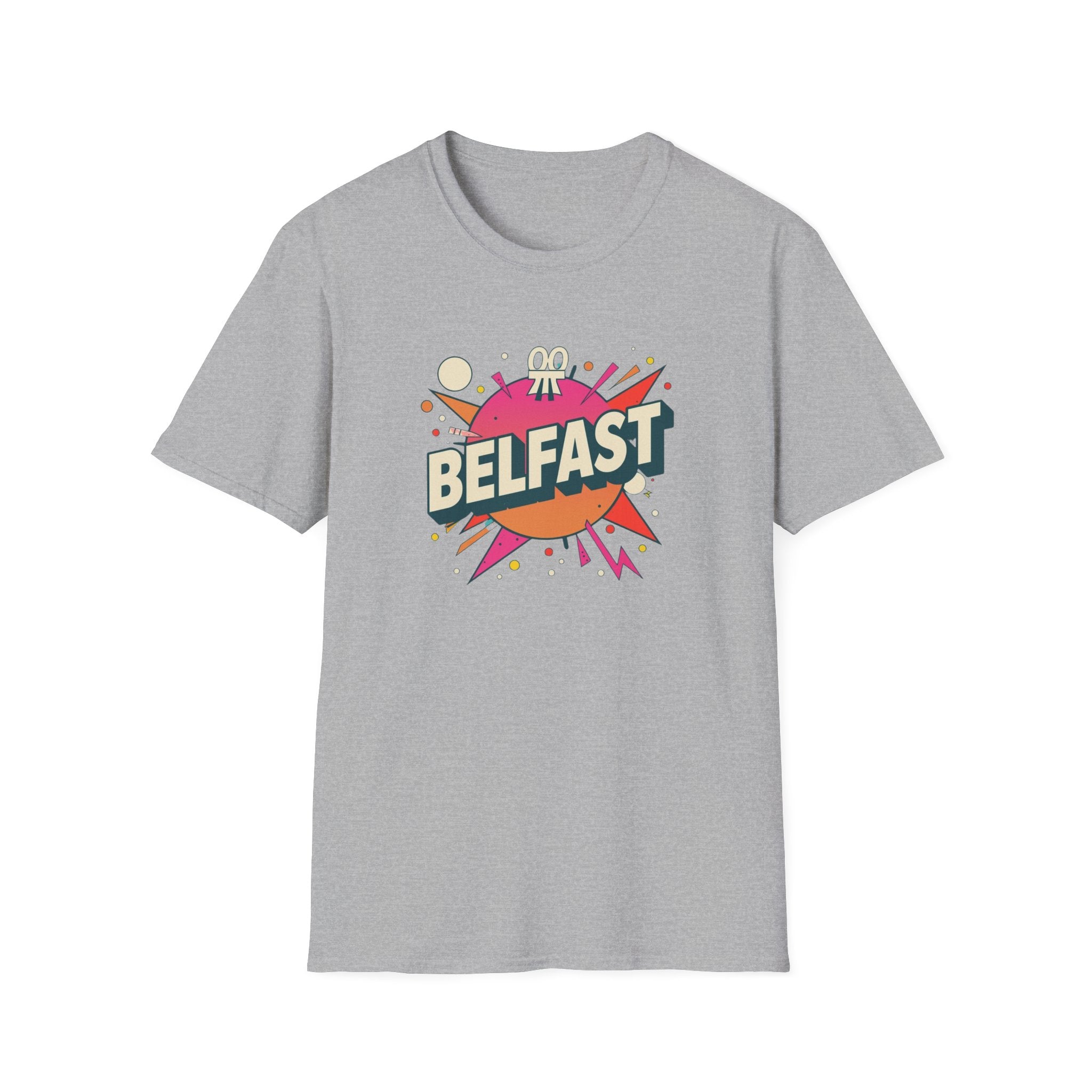 Belfast Retro Pop Art T-Shirt — Vintage City Graphic Tee