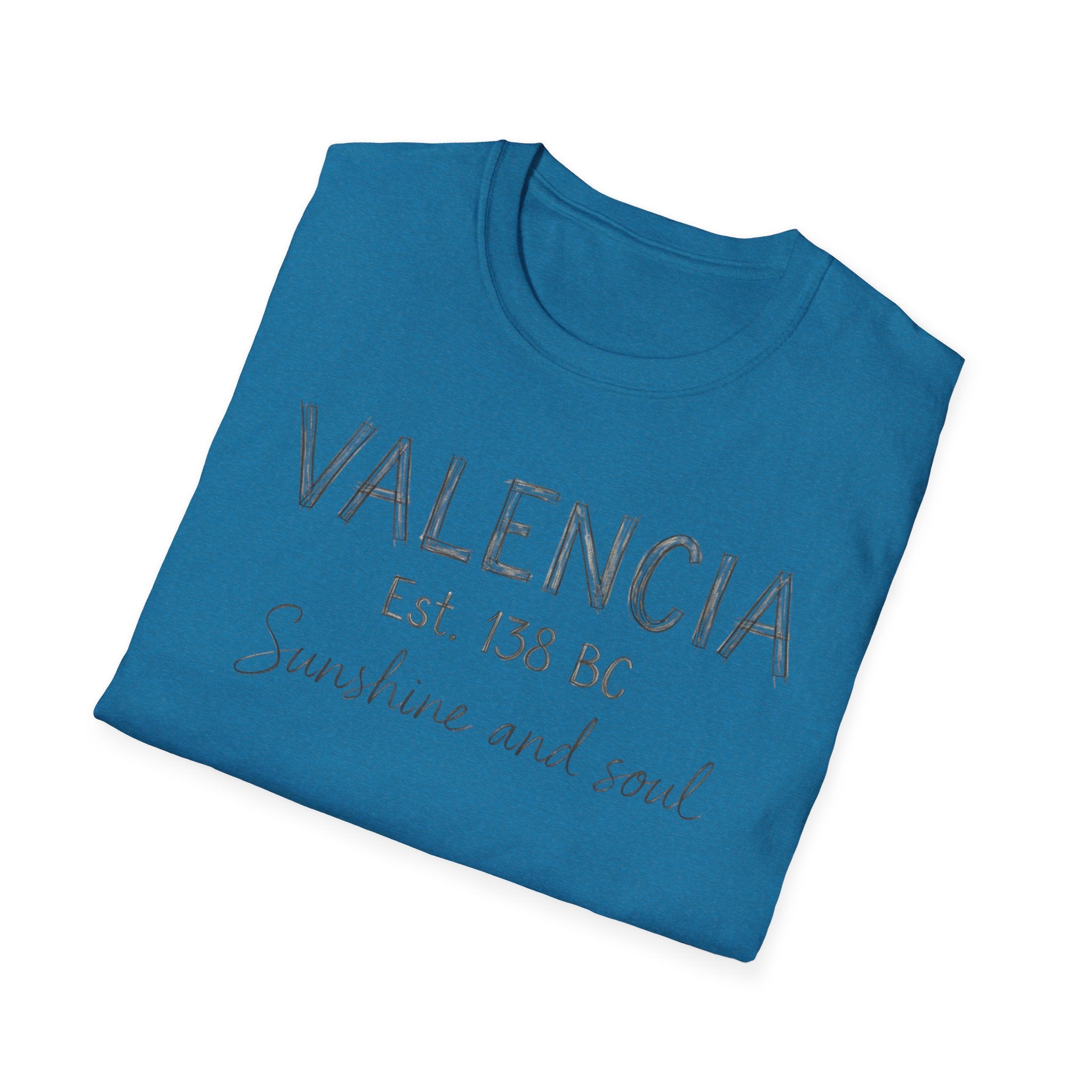 Valencia Est. 138 BC "Sunshine and Soul" T-Shirt