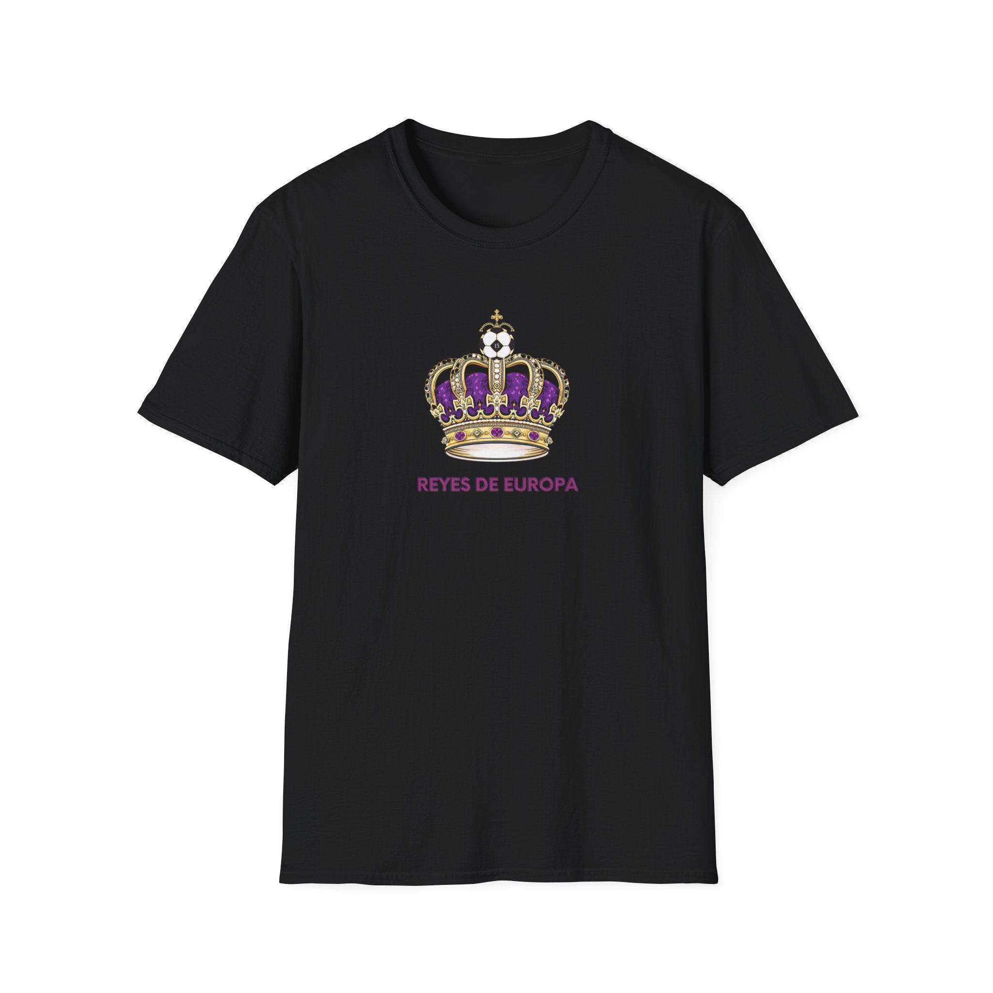 Reyes De Europa Crown T-Shirt | Purple Gold Royal Crest