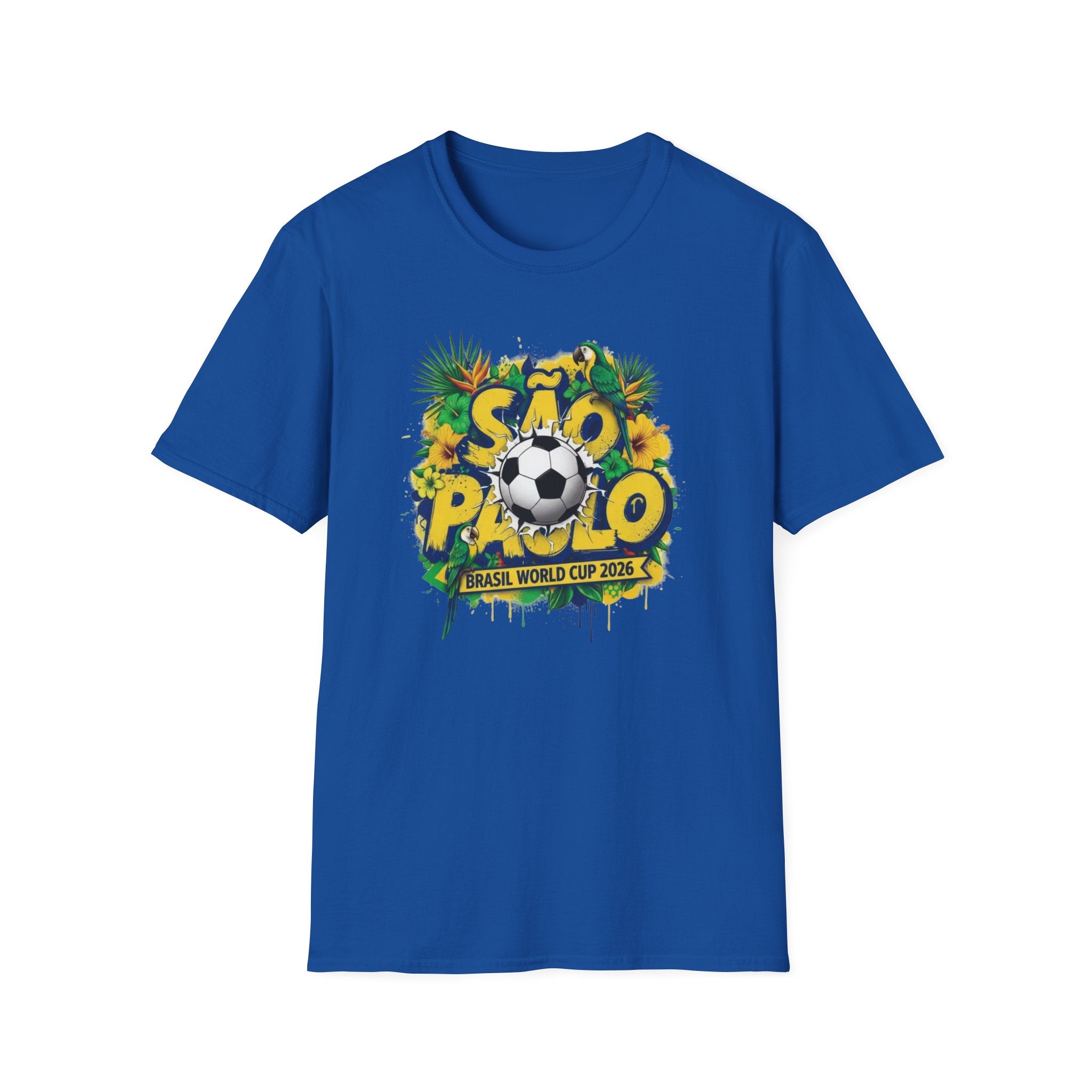 São Paulo Soccer T-Shirt – Brazil World Cup 2026 Football Tee