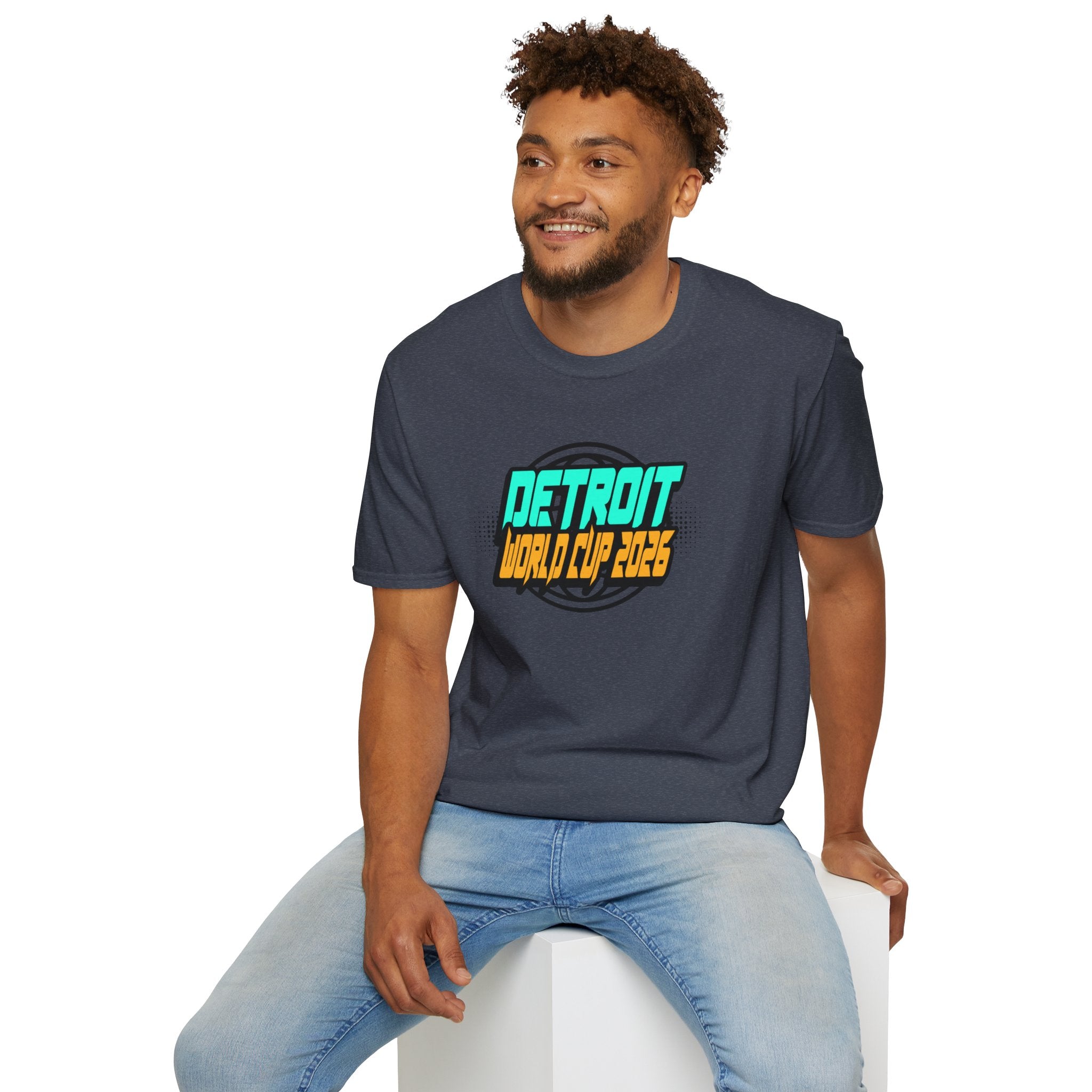 Detroit World Cup 2026 T-Shirt — Retro Soccer Graphic Tee