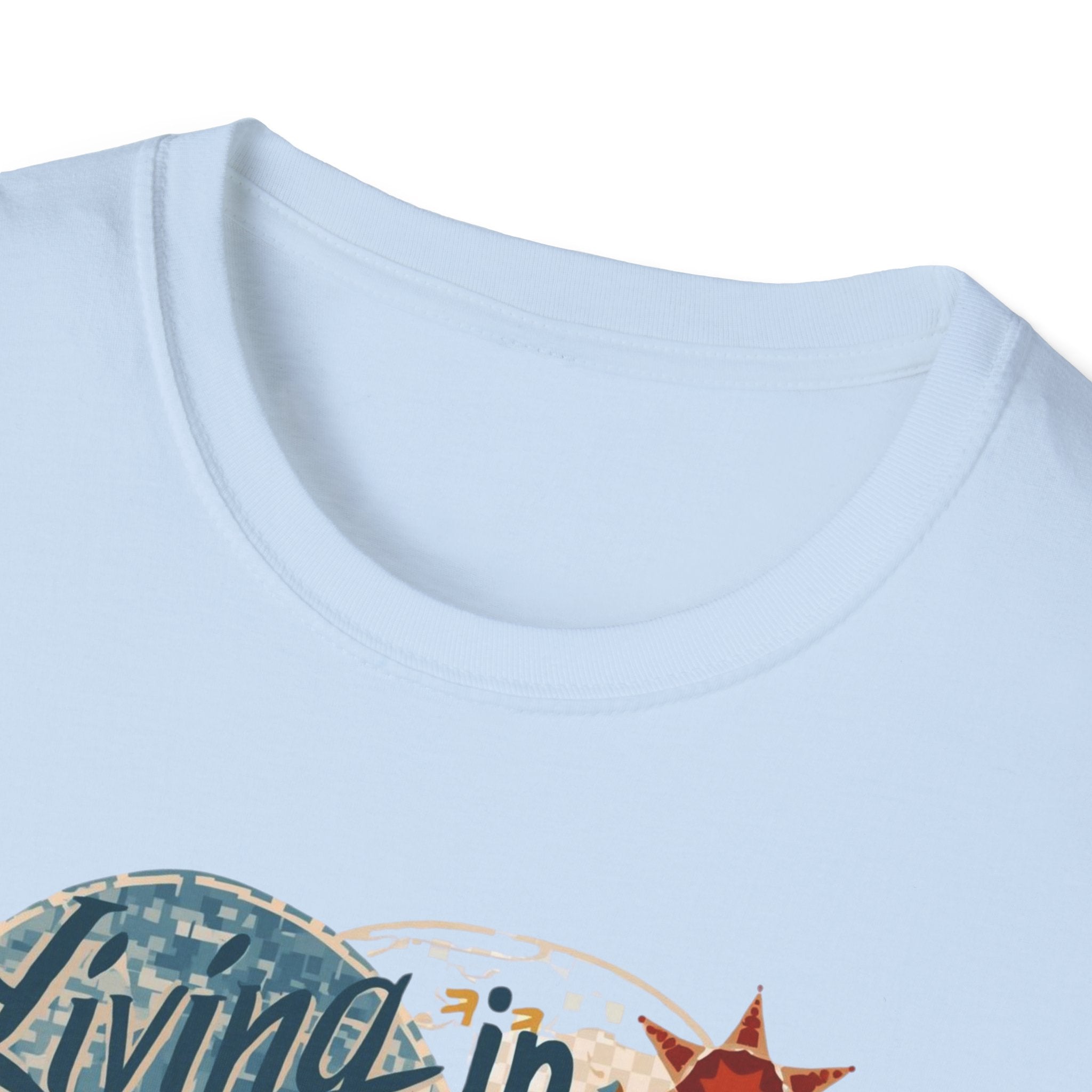 Barcelona Art Tee — "Living in Barcelona is an Art, Mostly Abstract" Graphic T-Shirt
