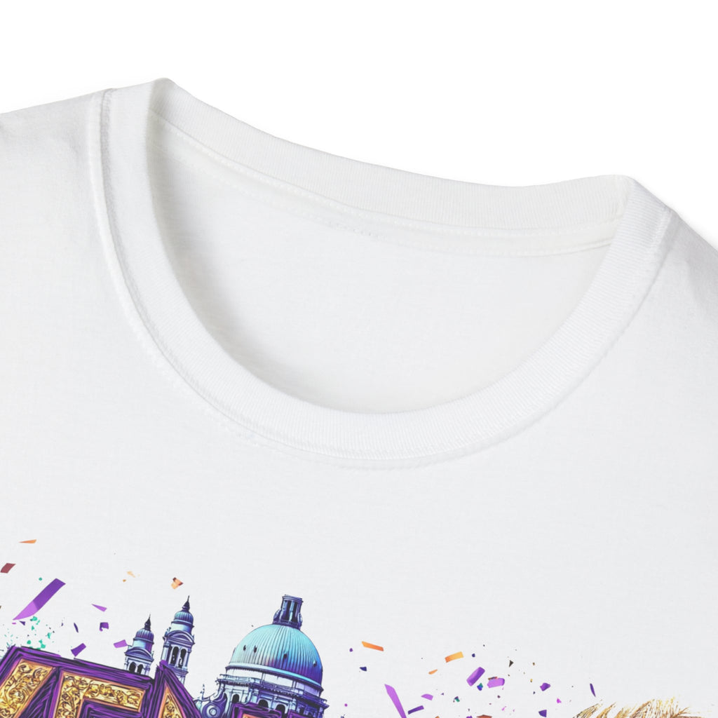 Venice Watercolor Splash T-Shirt | Venice Italy Travel Souvenir