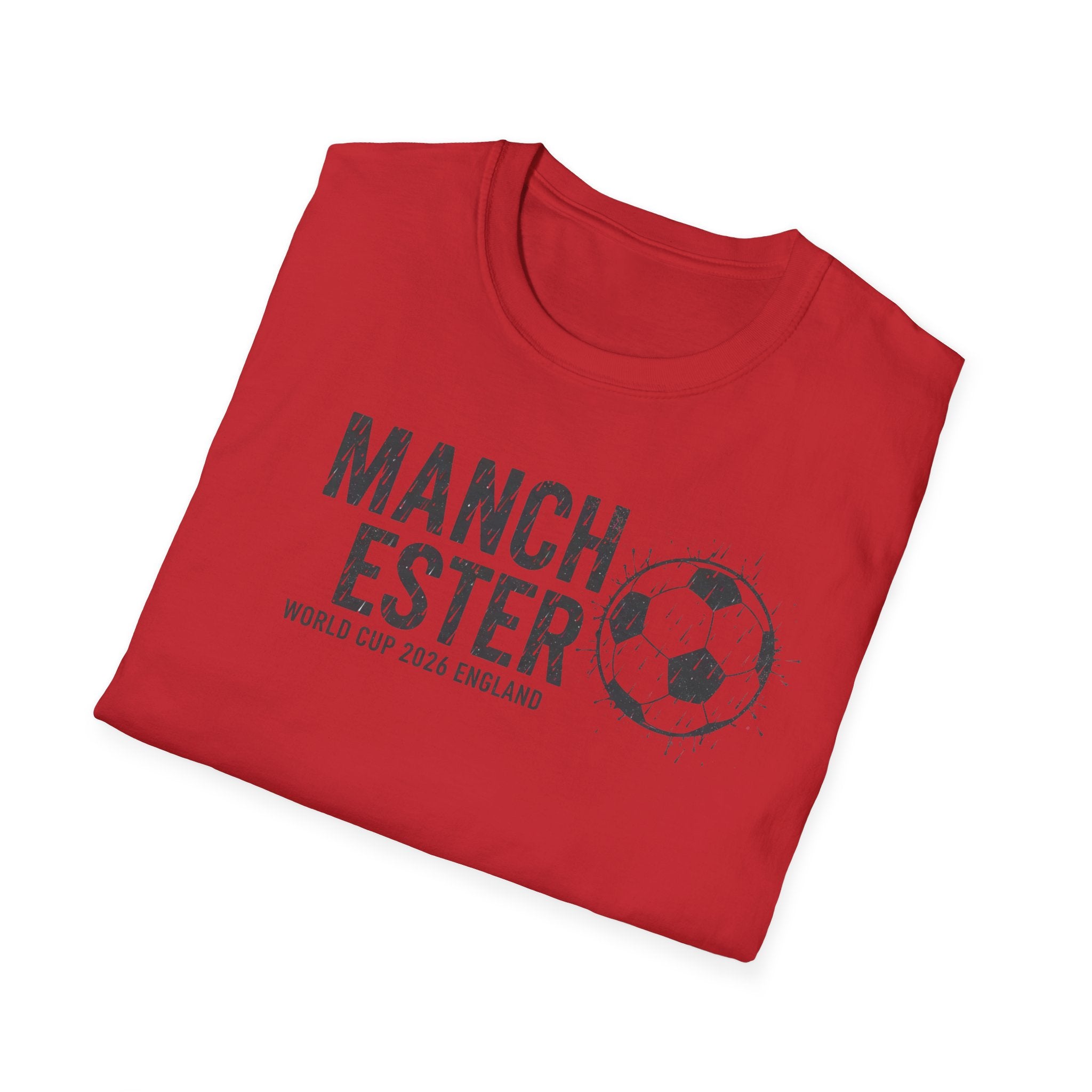 Manchester Soccer T-Shirt – Vintage Football Graphic Tee