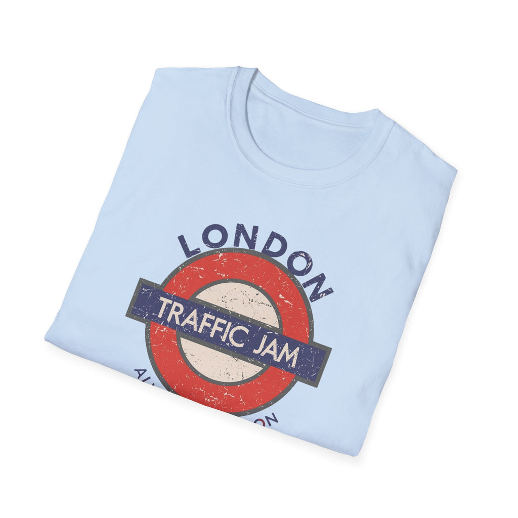 London Traffic Jam T-Shirt — Vintage Tube Roundel Graphic Tee