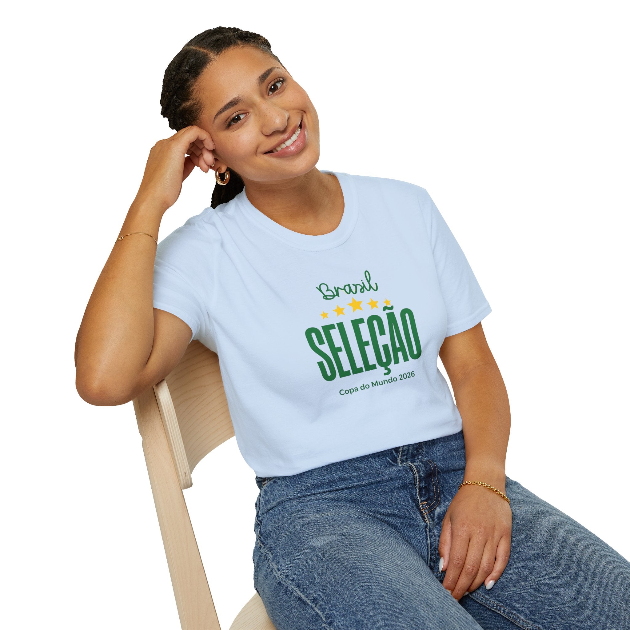Selecao Brazil Soccer T-Shirt – Copa do Mundo 2022 Fan Tee