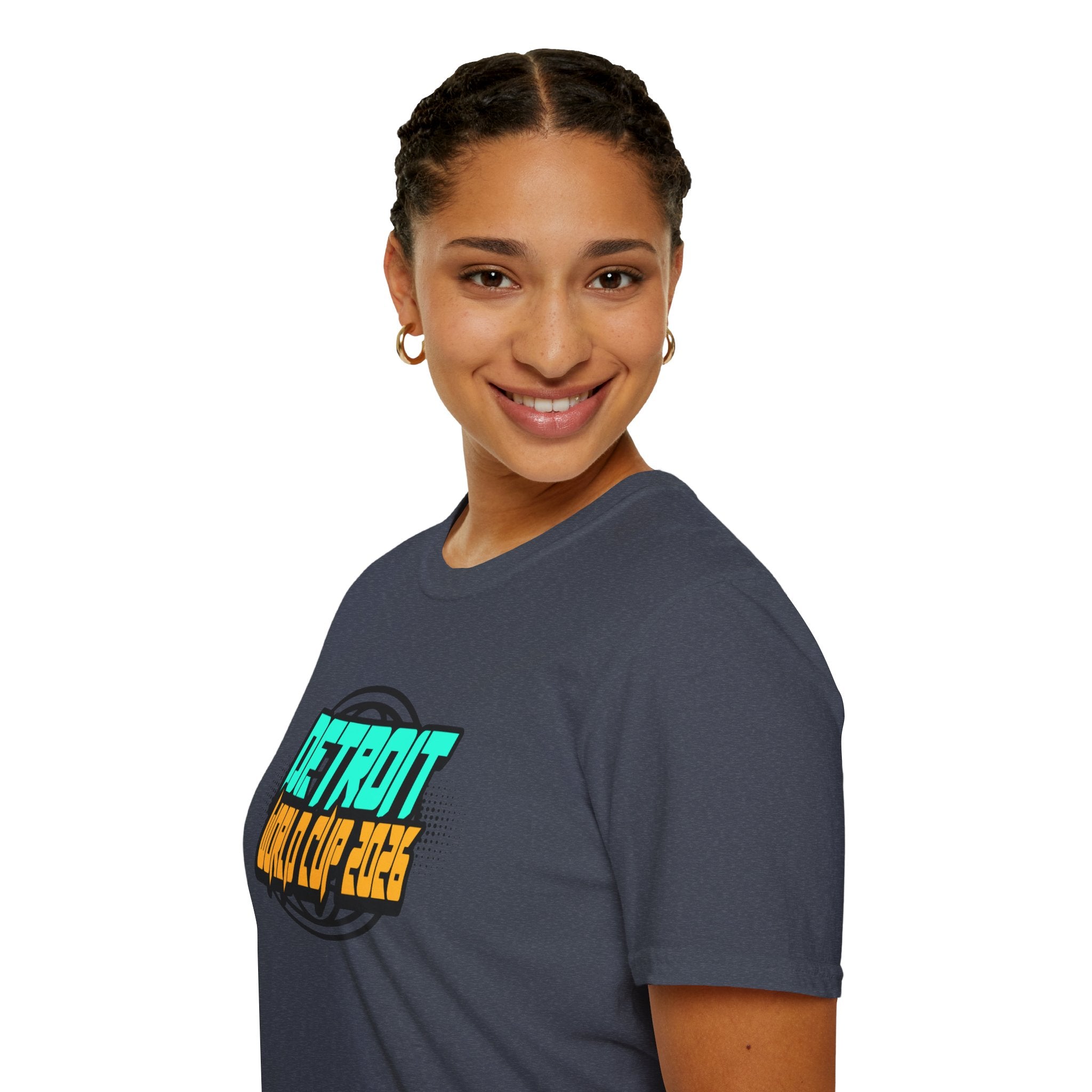 Detroit World Cup 2026 T-Shirt — Retro Soccer Graphic Tee
