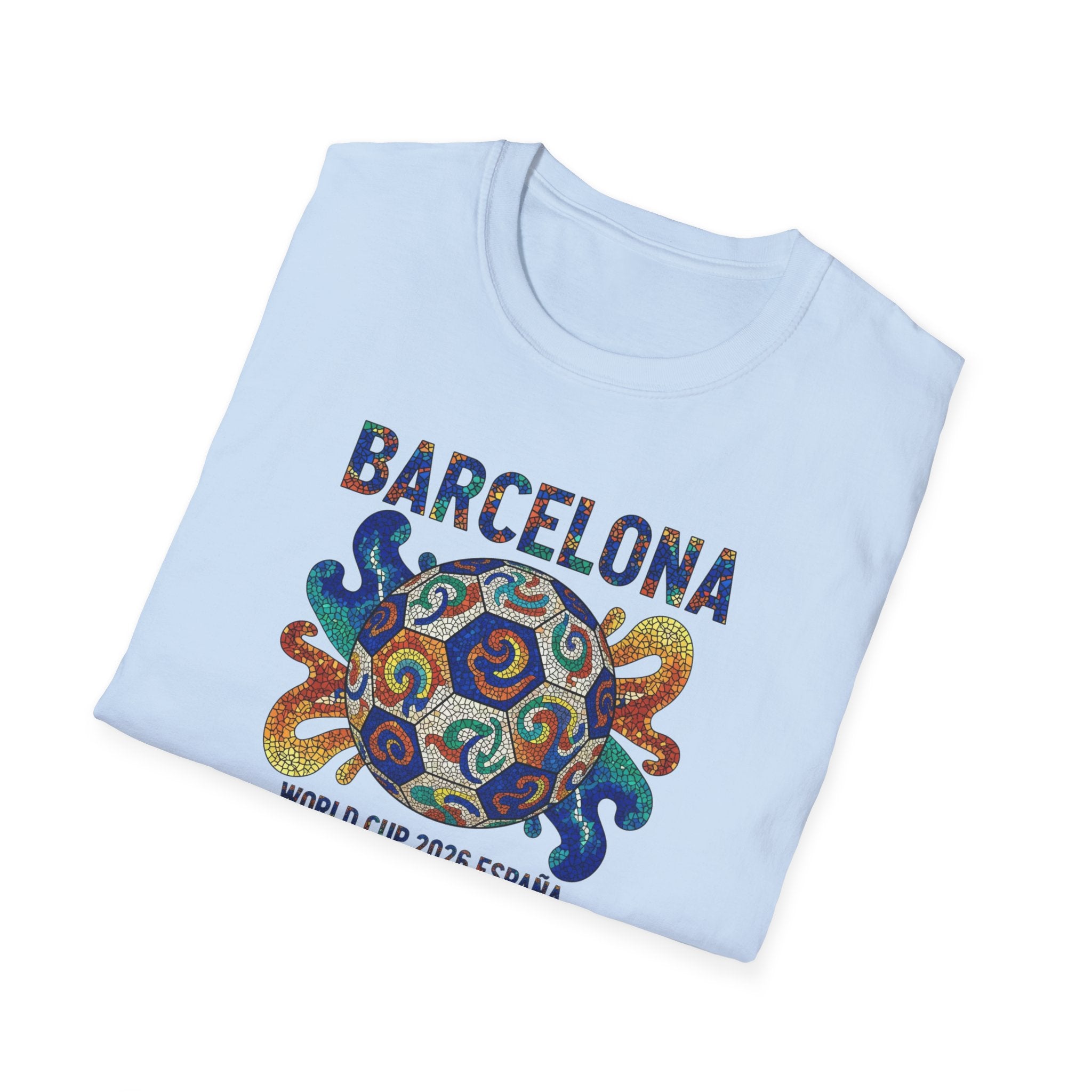 Barcelona Octopus T-Shirt — World Cup España 2026 Soccer Fan Tee